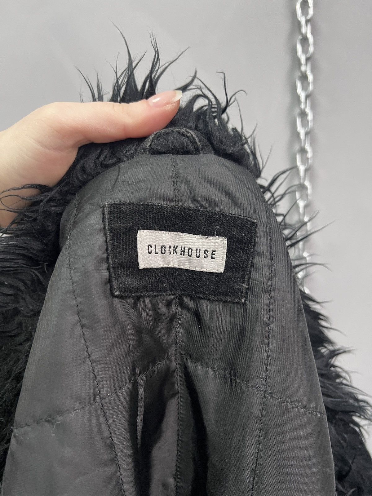 If Six Was Nine Canvas bomber jacket gothic fur collar opium if six was nine Size US S / EU 44-46 / 1 - 11 Thumbnail