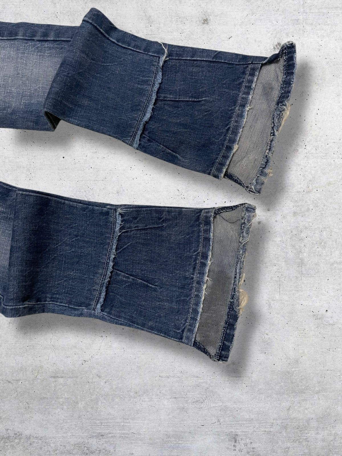 Marithe + Francois Girbaud VINTAGE MARITHE FRANCOIS GIRBAUD DESIGNER 90S FLARED DENIM Size US 26 / EU 42 - 5 Thumbnail