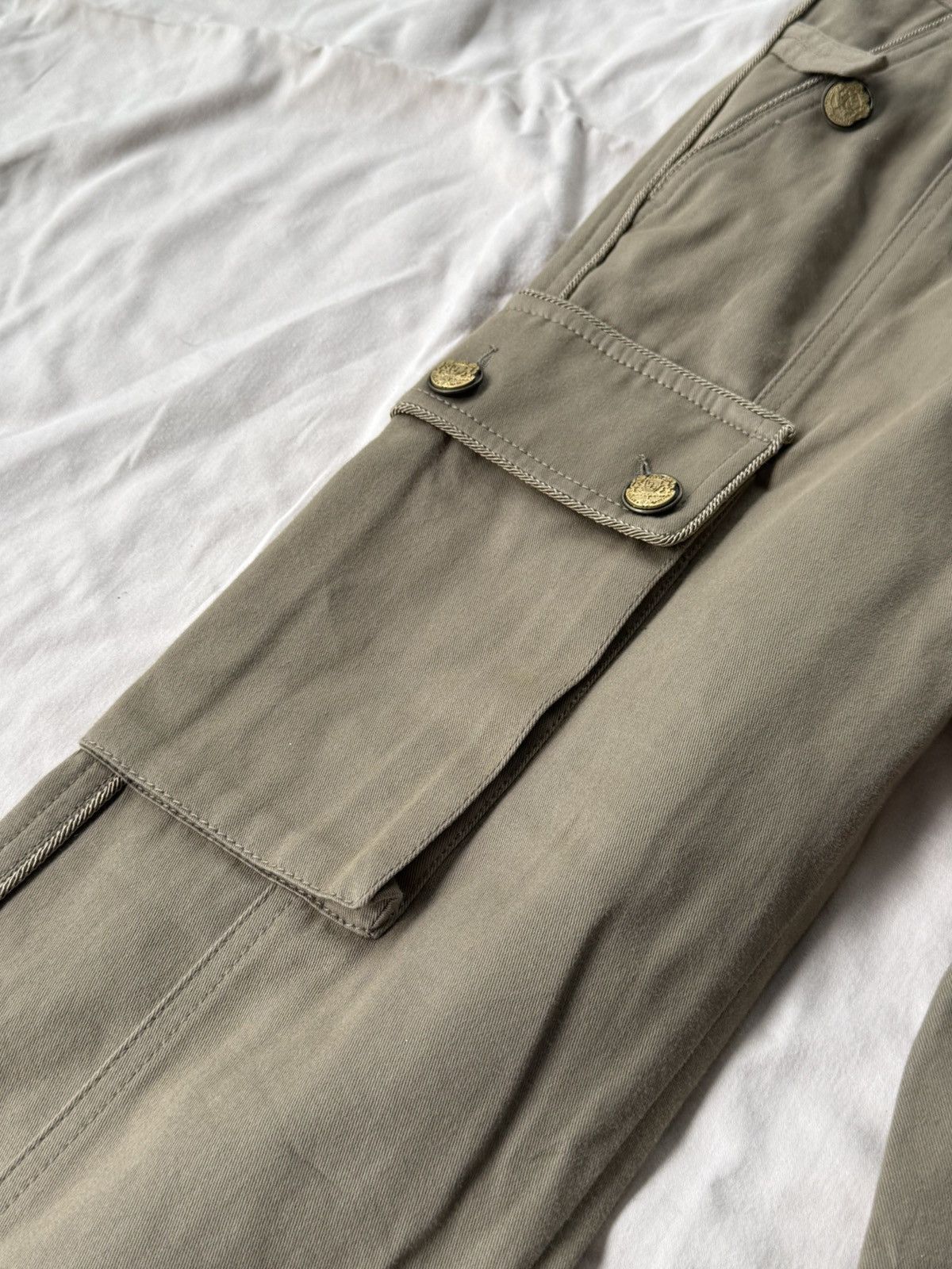 Dolce & Gabbana Dolce & Gabbana Brown Cargo Trousers Size US 34 / EU 50 - 3 Thumbnail