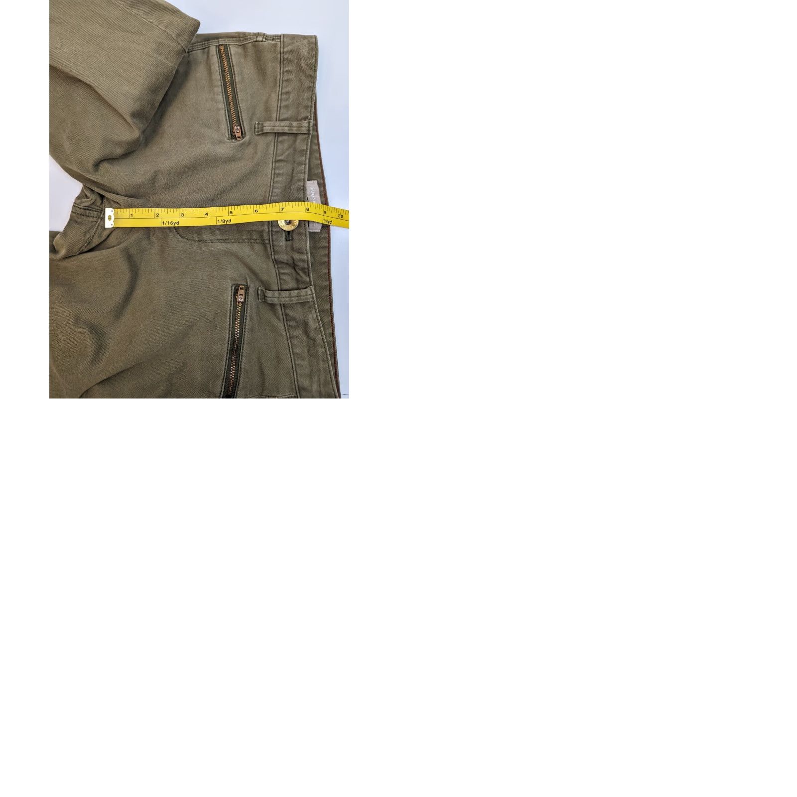 Banana Republic VINTAGE Banana Republic Women's Pine Corduroy Slim Ankle Pants 27P 32in Waist 25in Inseam Stretch Regular Mens Womens Girls Size 27" / US 4 / IT 40 - 9 Thumbnail