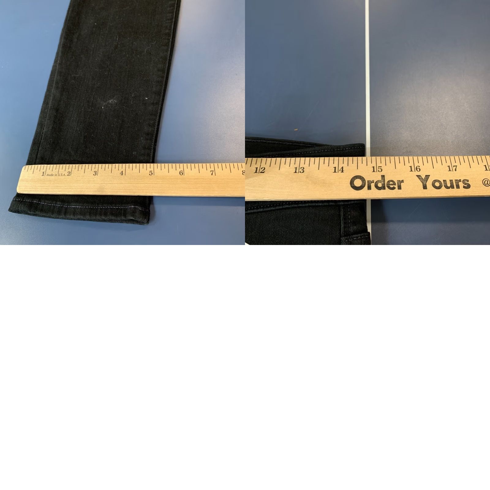 Madewell Madewell Black Denim Jeans Womens Size 28 High Rise Skinny Fit 29x28 Jeans Size 28" / US 6 / IT 42 - 11 Thumbnail