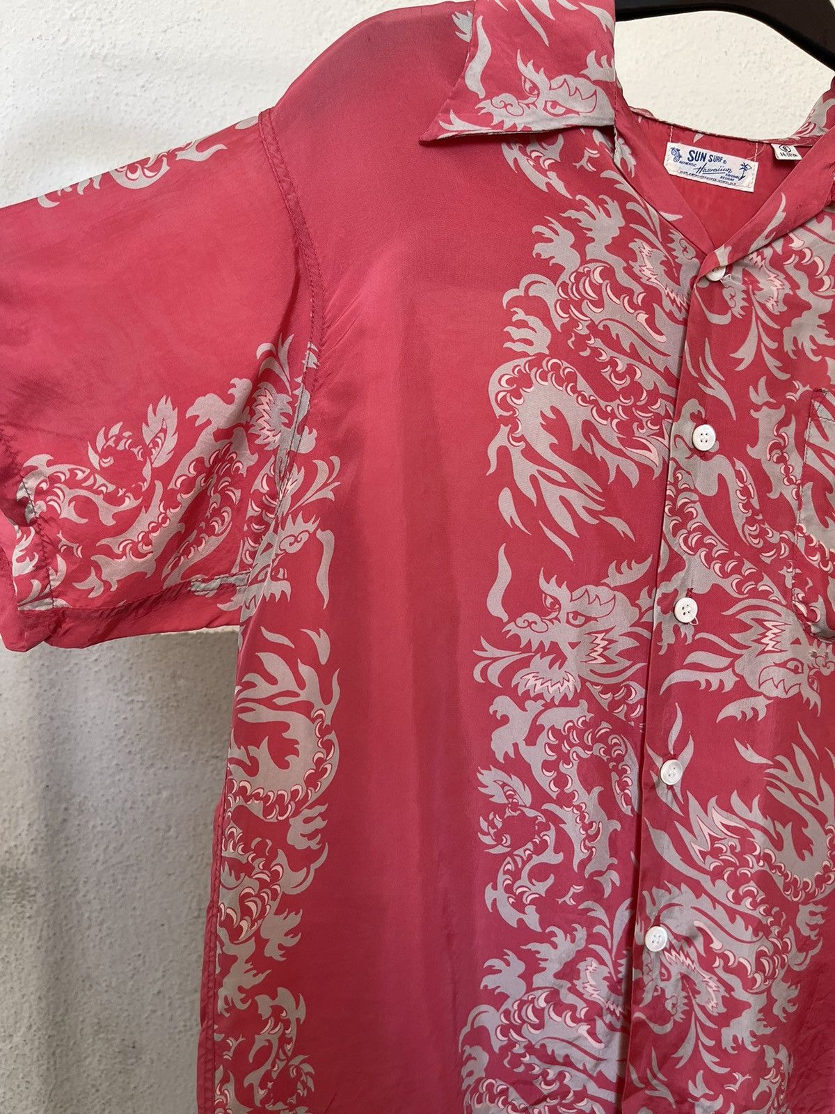 Sun Surf Sun Surf Dragon Floral Rayon Button Shirt Toyo Enterprise Size US S / EU 44-46 / 1 - 5 Thumbnail