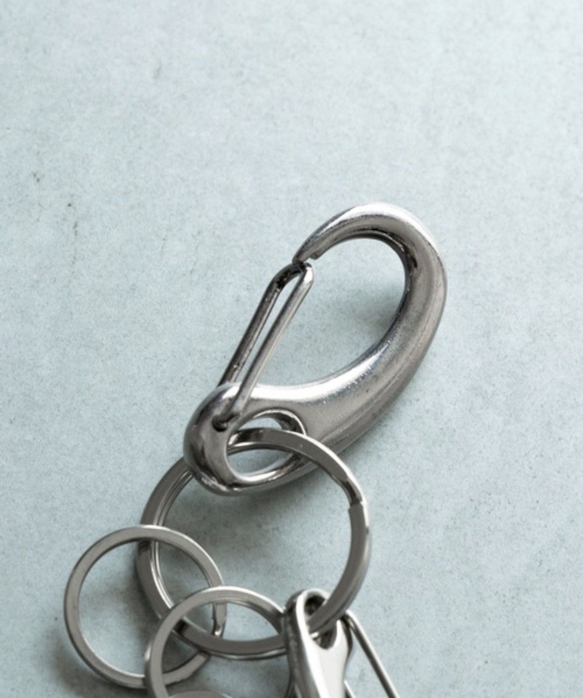 Number (N)ine Number nine N(N) LOGO PLATE HOLE KEY RING stk Size ONE SIZE - 5 Thumbnail