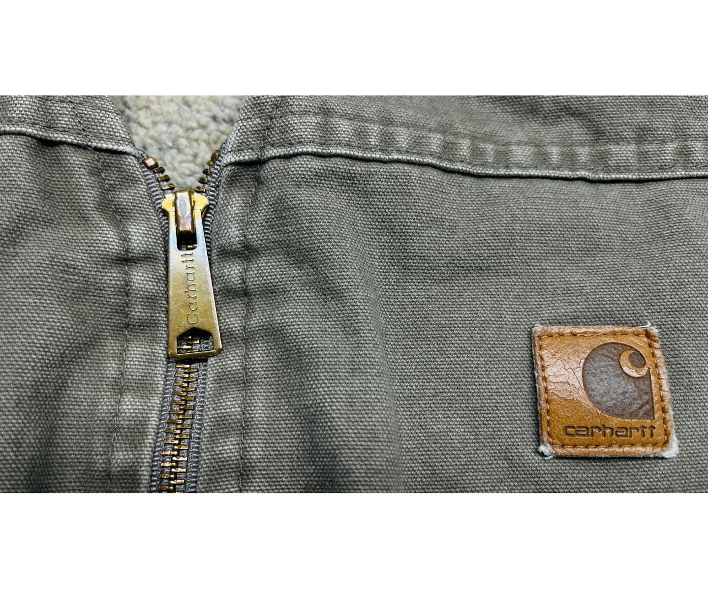 Carhartt Carhartt Men's Vintage V13 DES V-Neck Full Zip Cotton Vest Size US M / EU 48-50 / 2 - 3 Thumbnail