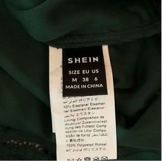 Shein Hunter Green Lace Bodycon Dress Size M / US 6-8 / IT 42-44 - 8 Thumbnail