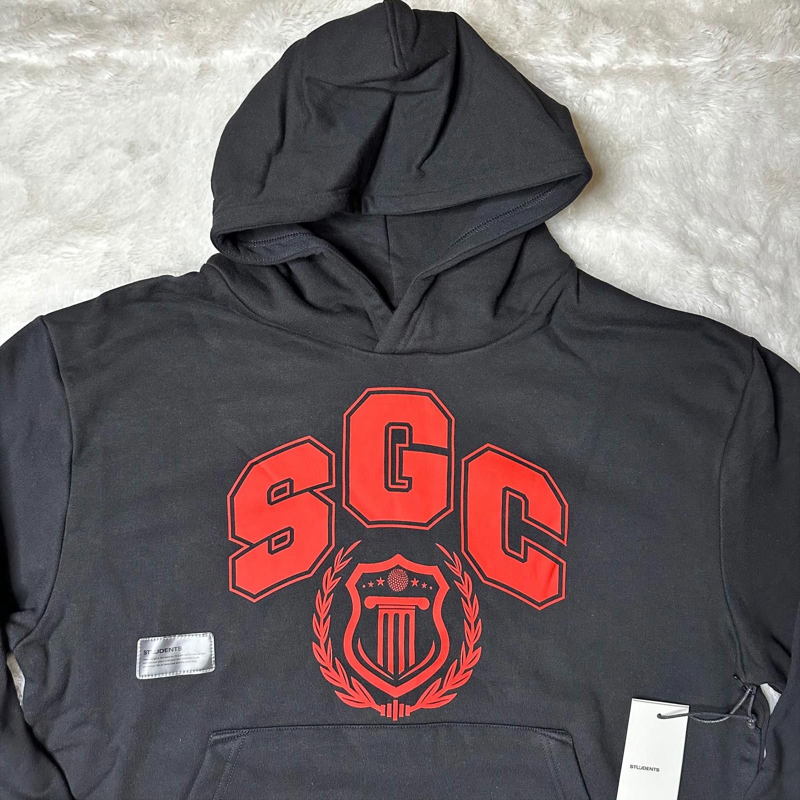 Designer NWT Students Golf Uni Pullover Hoodie Men’s M Black SGC Logo Size US M / EU 48-50 / 2 - 3 Thumbnail