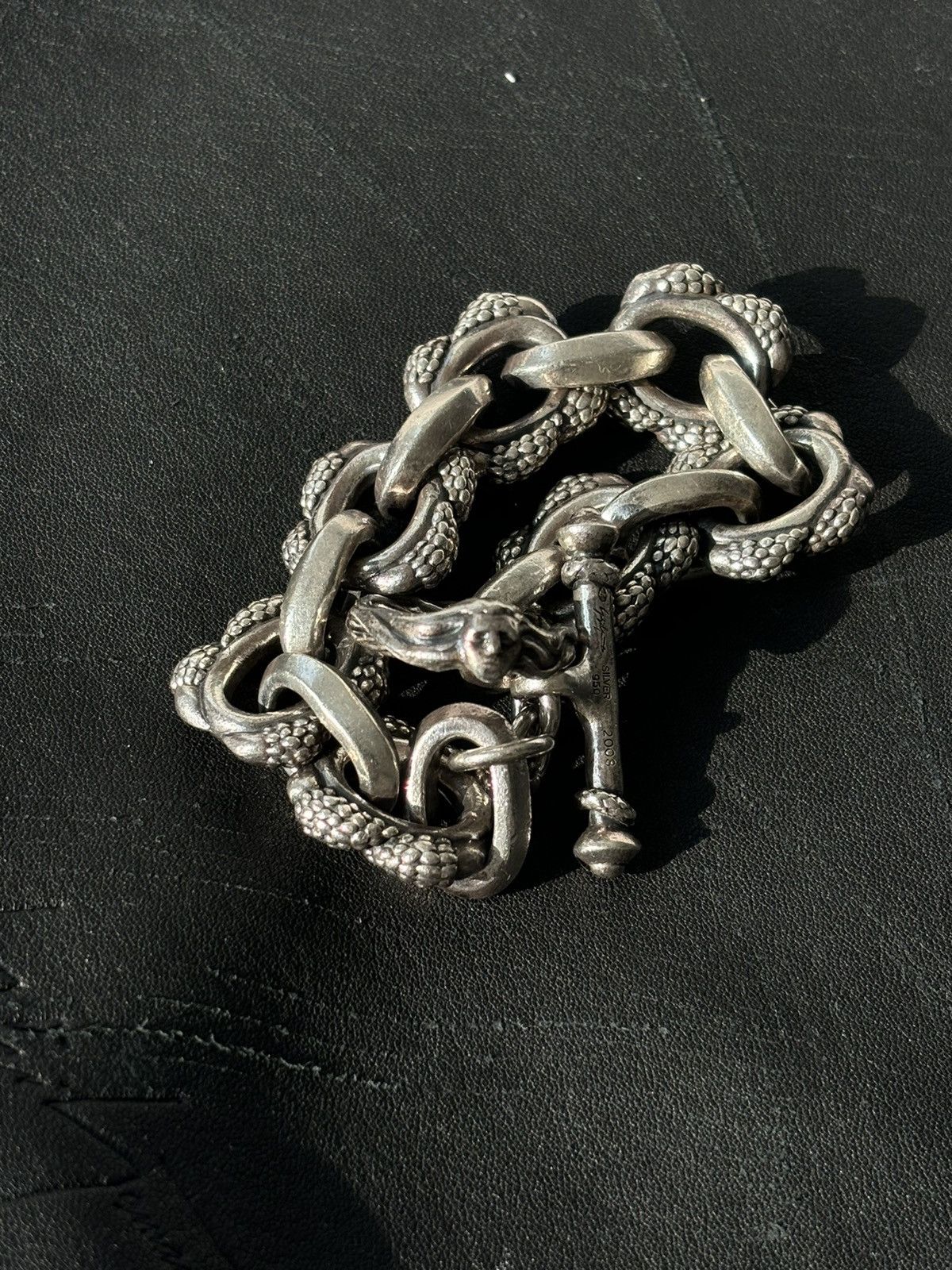 Yohji Yamamoto 2008 Silver Bracelet Size ONE SIZE - 5 Thumbnail