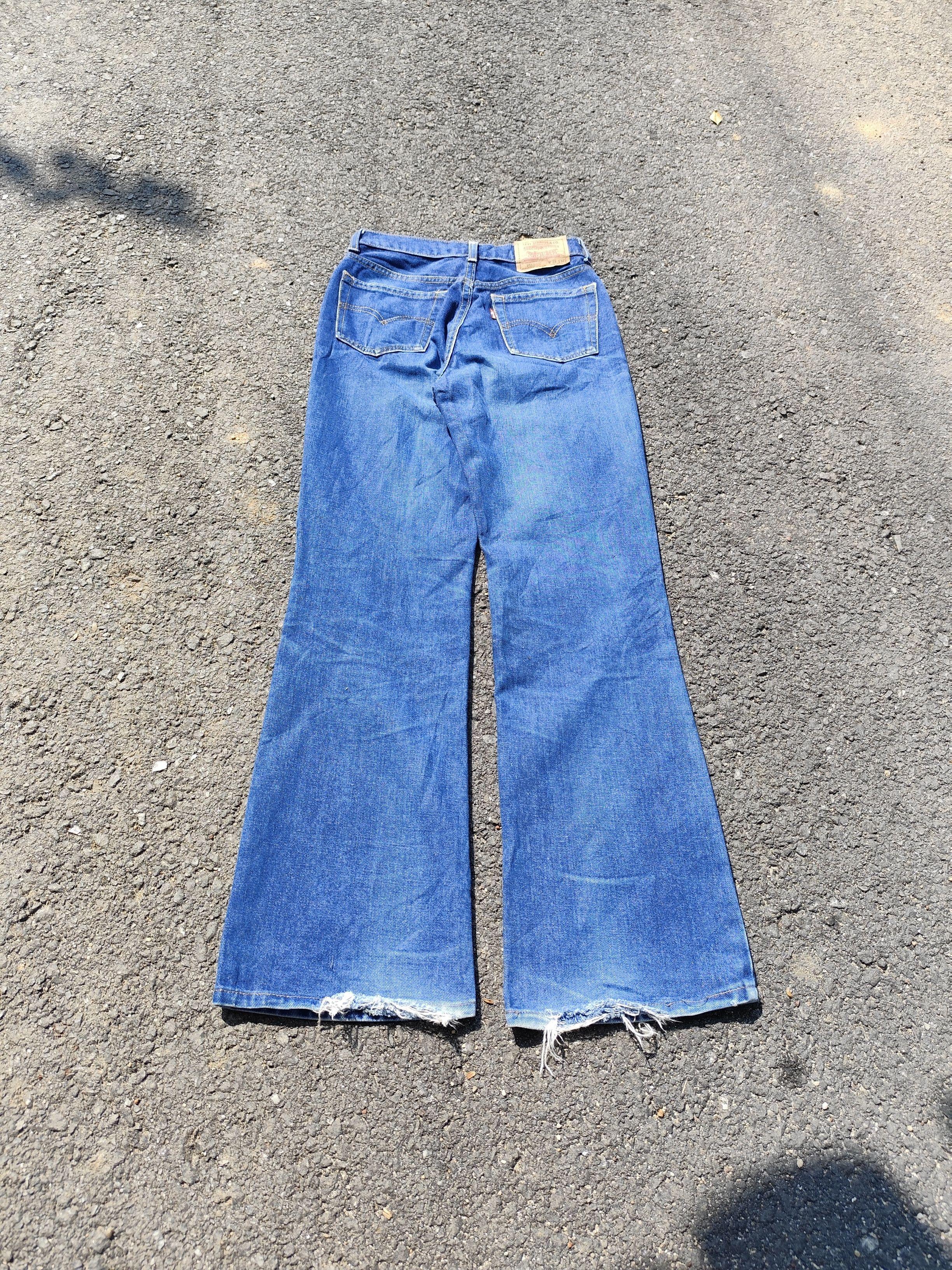 Levi's × Levi's Vintage Clothing × Vintage Vintage Levi's 517 Flare Bootcut Denim B_J/1124/6 Size 25" / US 0 / IT 36 - 9 Thumbnail
