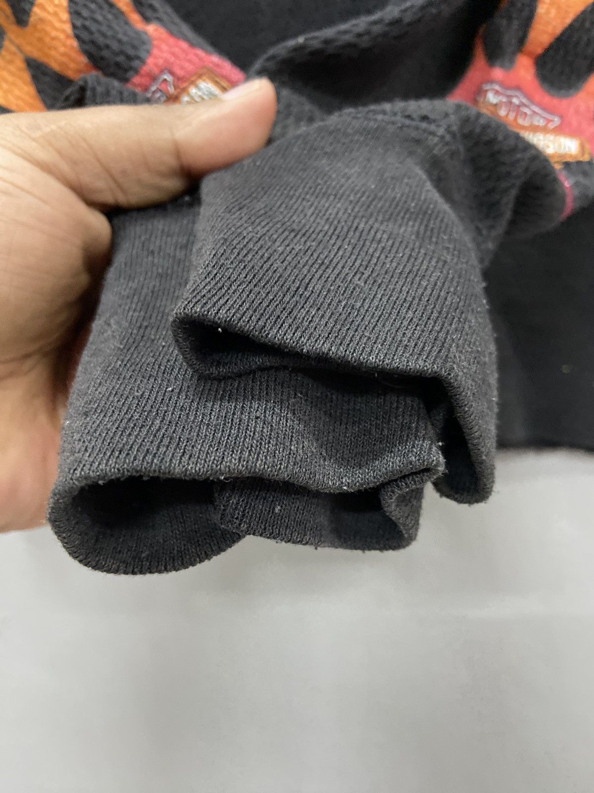 Harley Davidson VINTAGE HARLEY DAVIDSON 80’s CANADA WAFFLE FLAME LONG SLEEVE Size M / US 6-8 / IT 42-44 - 7 Thumbnail