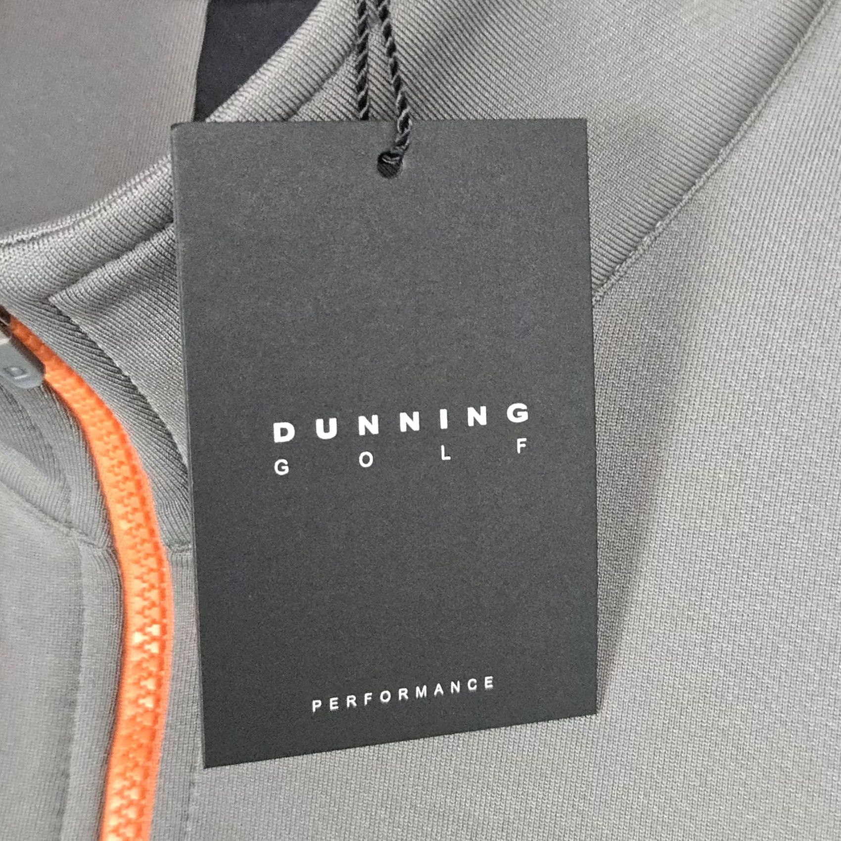 Vintage Dunning Mens Golf Vest XL Gray 1/4 Zip Performance Wicking Size US XL / EU 56 / 4 - 6 Thumbnail