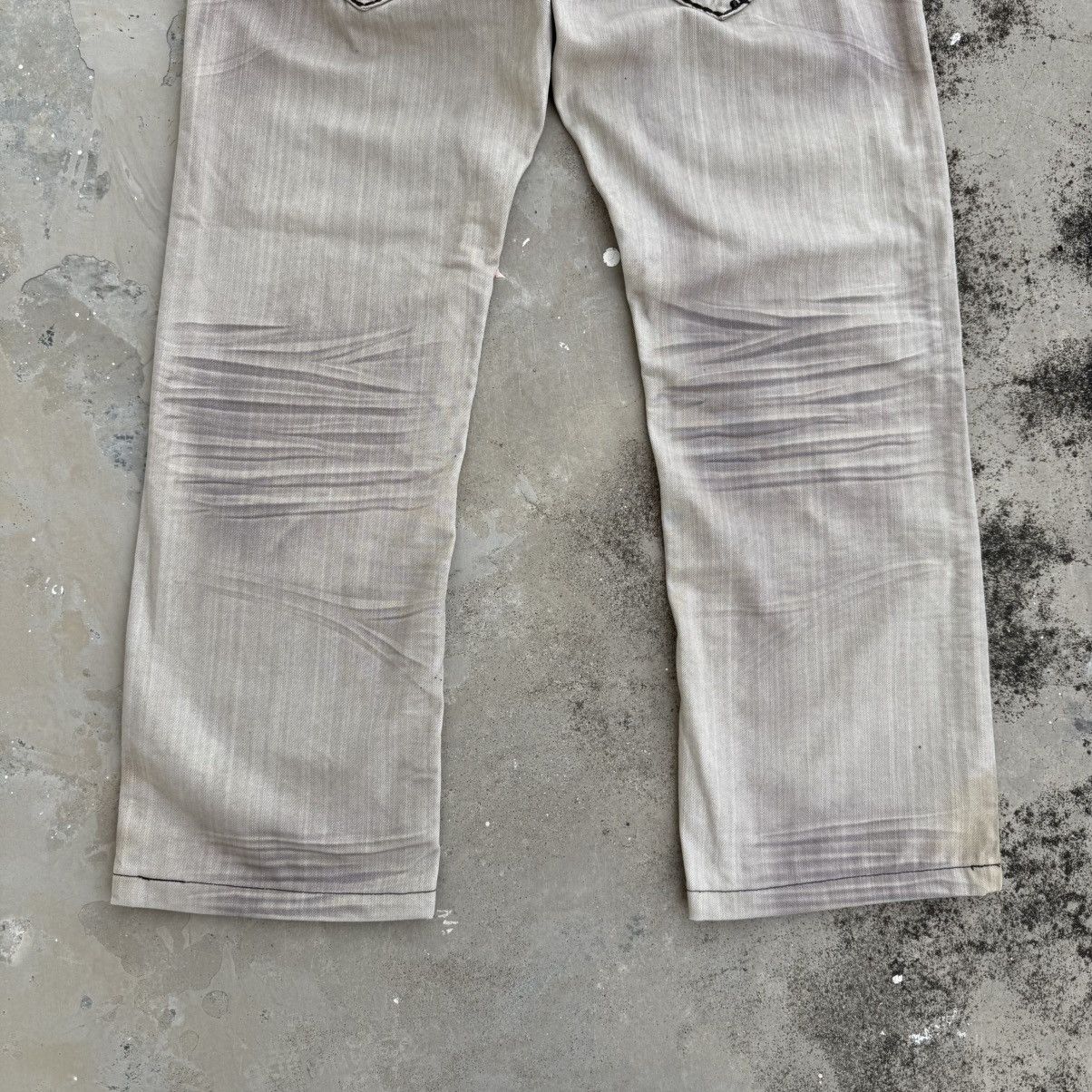 Kayden K VINTAGE KAYDEN K FADED JEAN DENIM PANTS Size US 34 / EU 50 - 11 Thumbnail