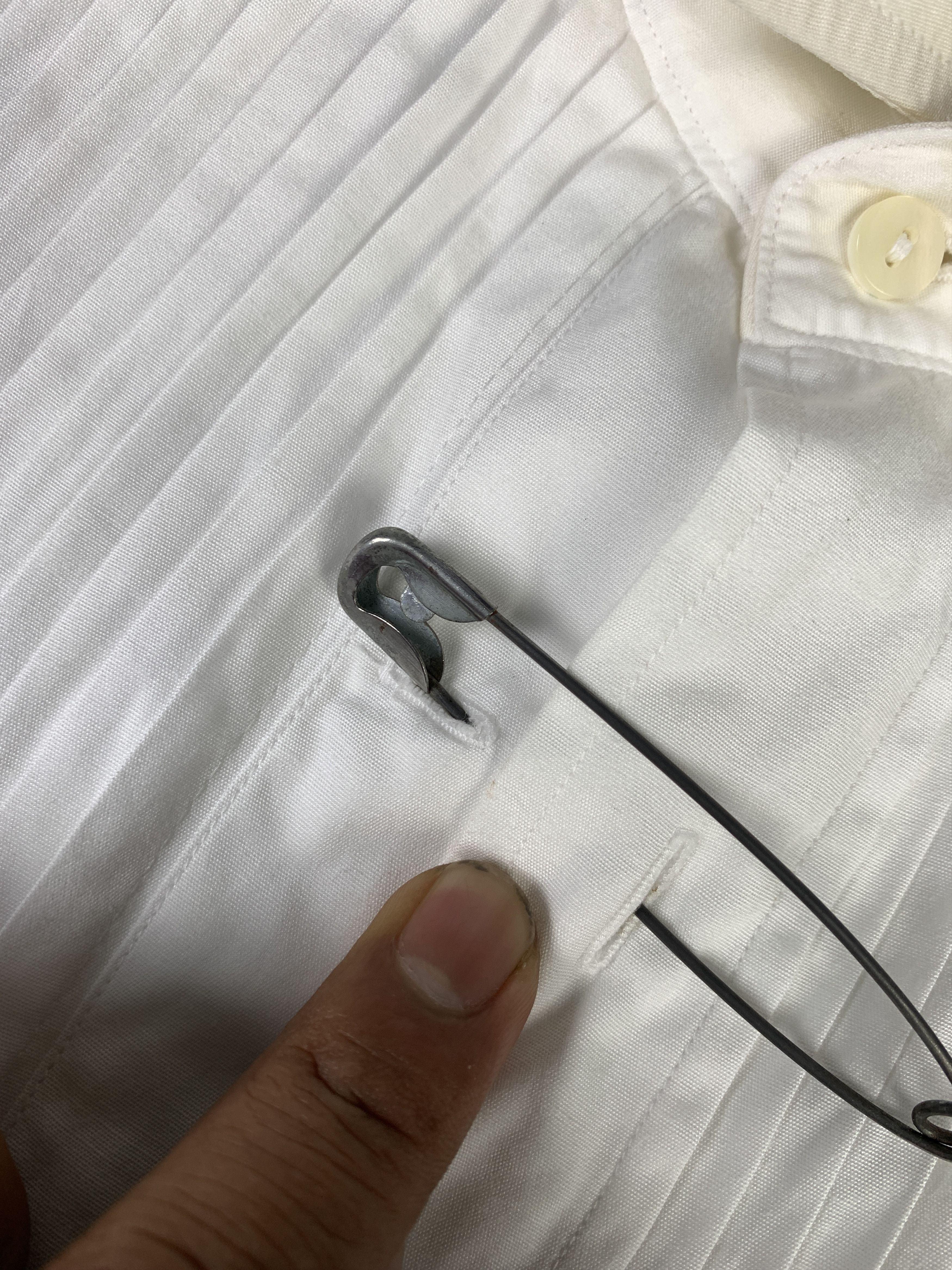 Japanese Brand Social White Formal Suit Shirt (L) Size US L / EU 52-54 / 3 - 5 Thumbnail