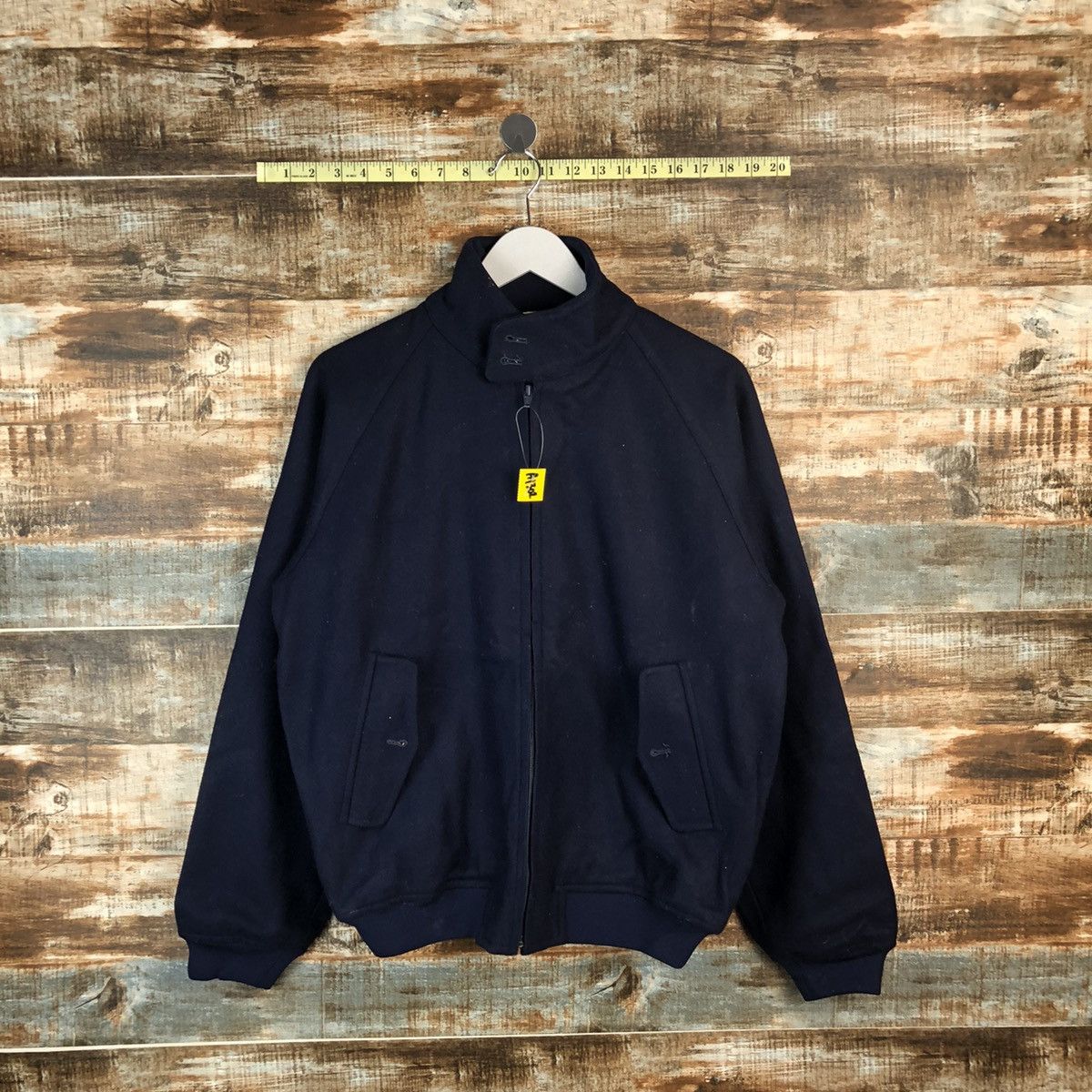 Japanese Brand Bug Stag Dark Blue Bombers Jacket #A1302 Size US M / EU 48-50 / 2 - 1 Thumbnail