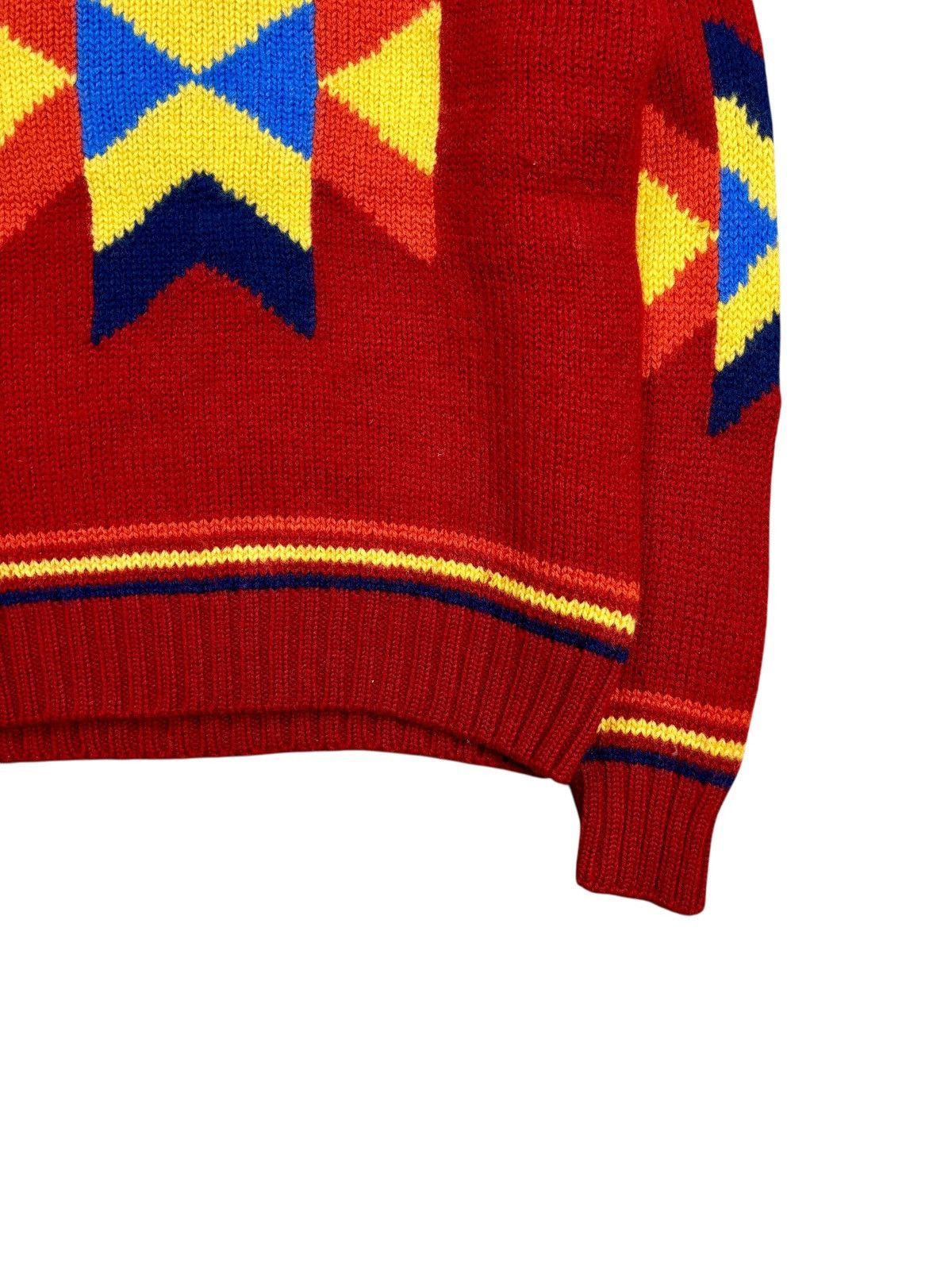 20471120 2000s Deadblue - Chunky Knitted Ethnic Navajo Sweater Size US M / EU 48-50 / 2 - 4 Thumbnail