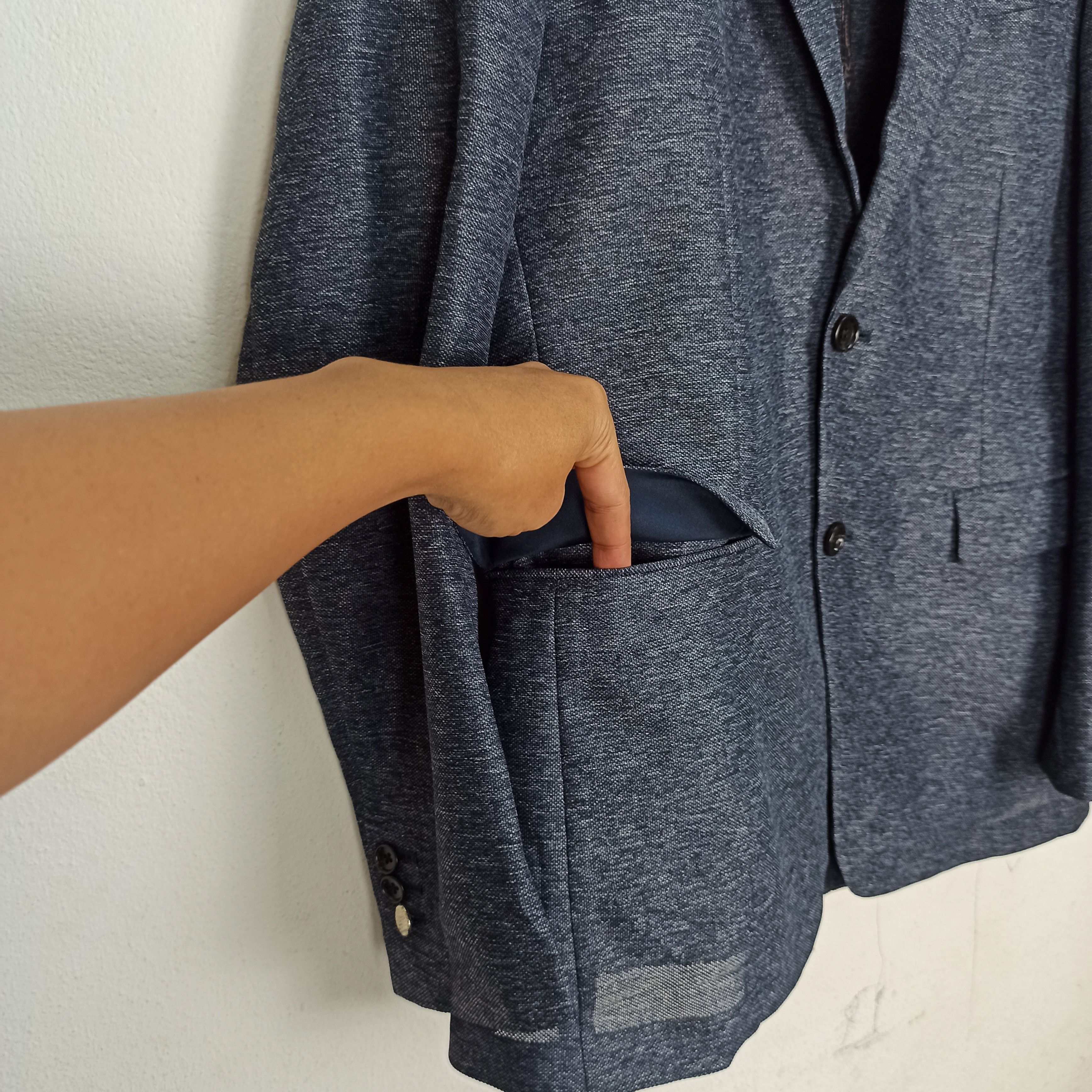 Issey Miyake Rare TETE HOMME Blazer Coat /Issey Miyake/ Size 42L - 3 Thumbnail