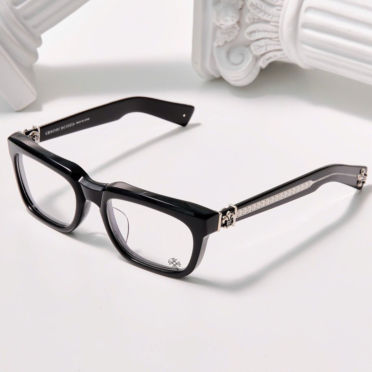 Chrome Hearts CHROME HEARTS SEE YOU IN TEA BLACK GLASSES Size ONE SIZE - 2 Thumbnail