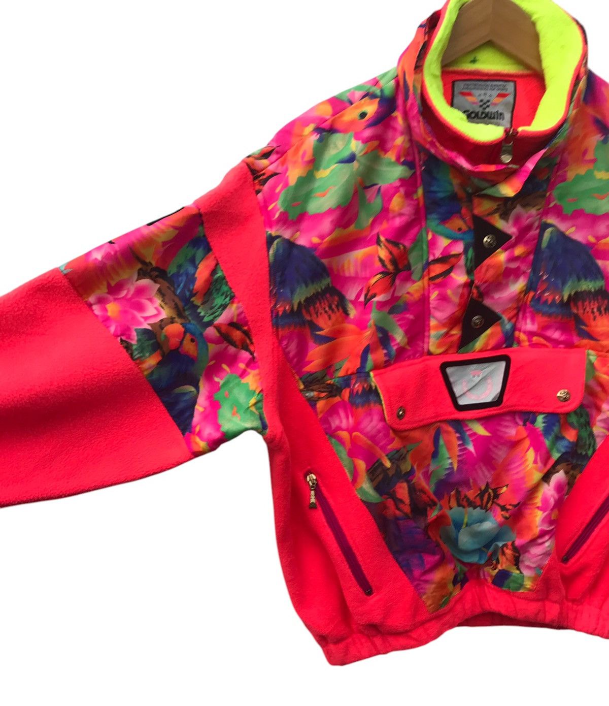 Goldwin Goldwin Competition Overprinted Multicolour Fleece Ski Size US L / EU 52-54 / 3 - 8 Thumbnail