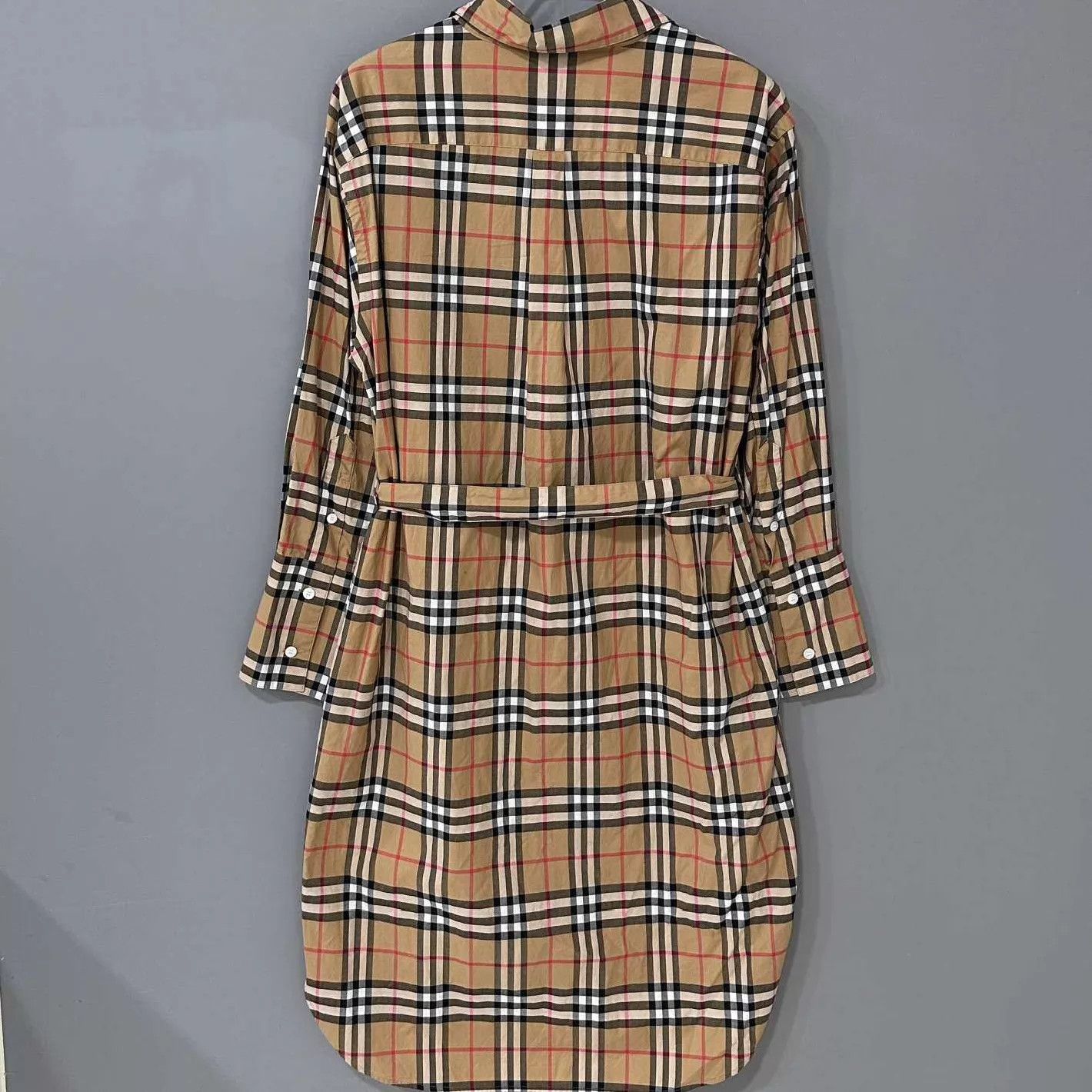 Burberry Burberry Classic Check Belted Dress UK8 99 New Size S / US 4 / IT 40 - 3 Thumbnail