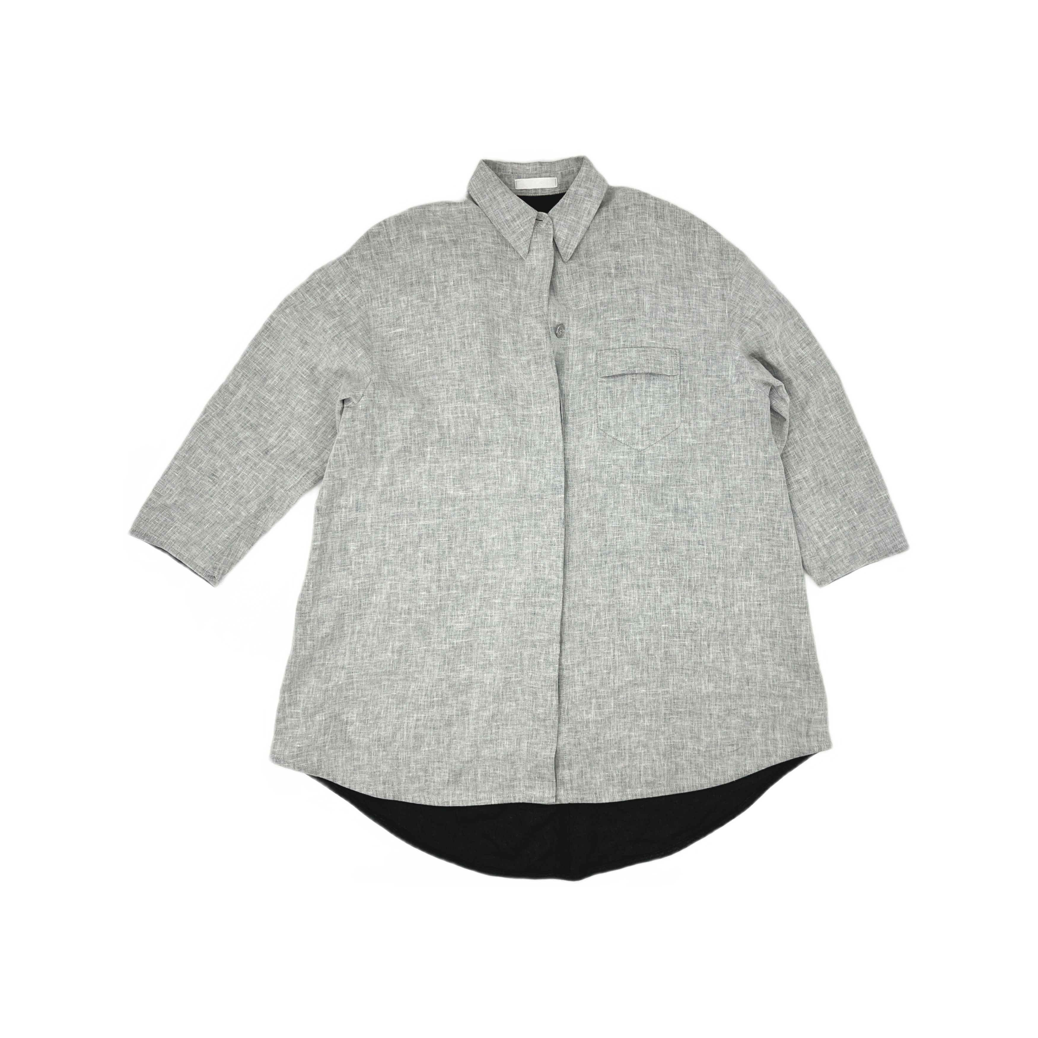 MM6 MM6 Maison Margiela Linen Blend Button Up Shirt Size 42 Size M / US 6-8 / IT 42-44 - 1 Thumbnail