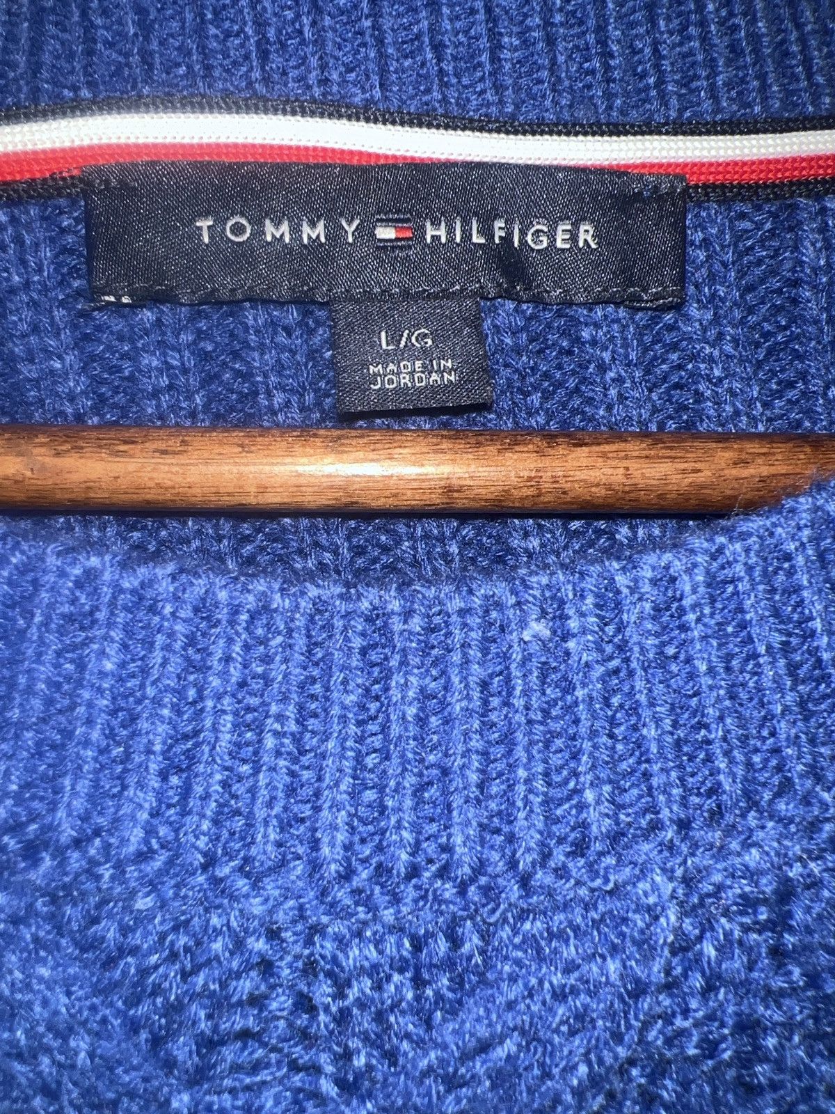 Tommy Hilfiger Tommy Hilfiger blue ribbed knit sweater Size US M / EU 48-50 / 2 - 3 Thumbnail