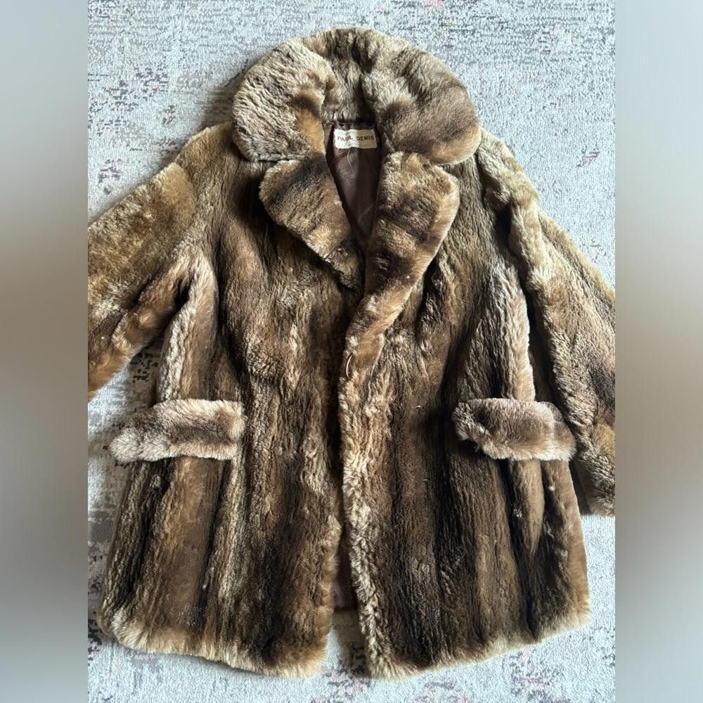 Designer Fur coat made by Paul Denis fourrure Size M / US 6-8 / IT 42-44 - 1 Thumbnail