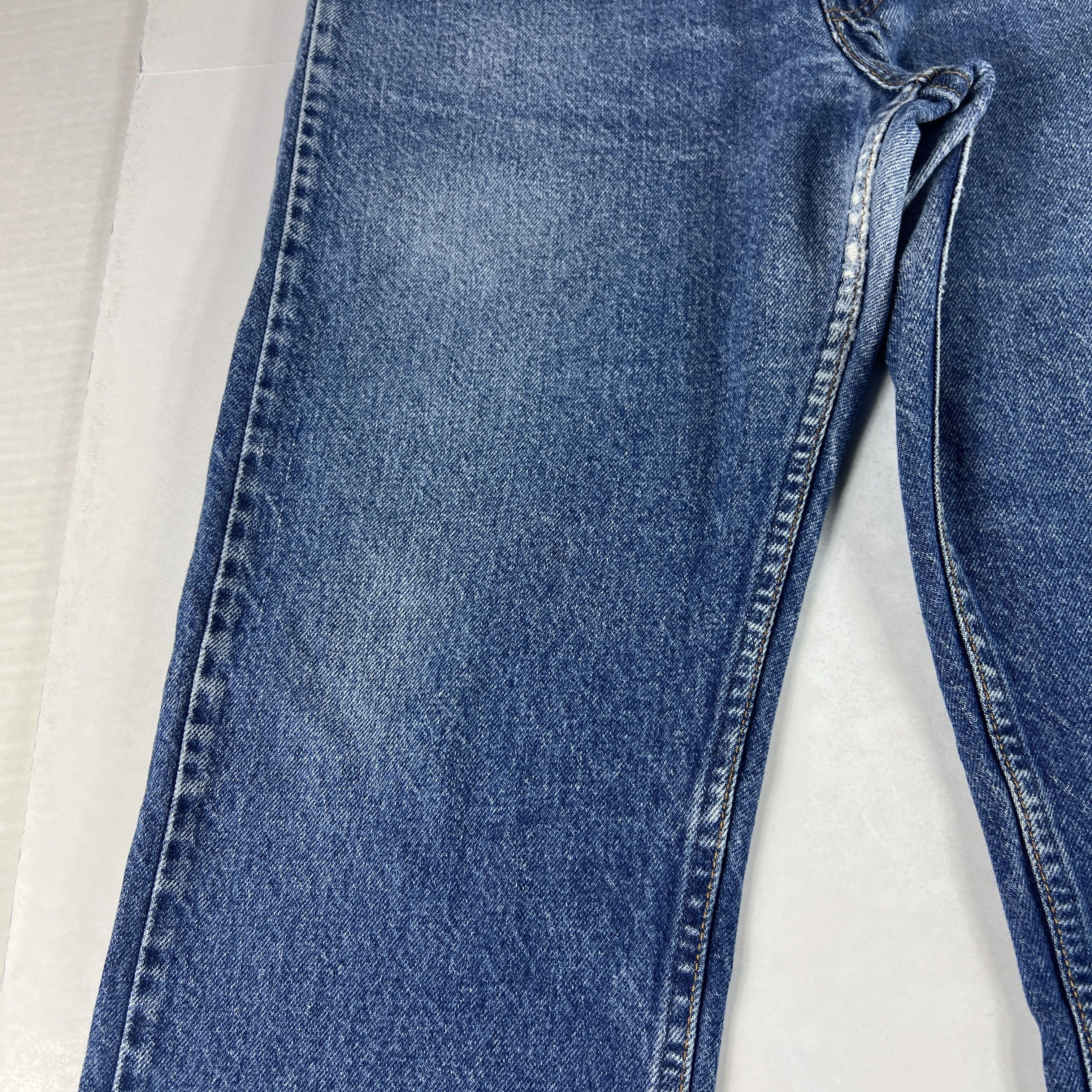 Levi's × Vintage VTG 90s Levi's Jeans 505 Straight Blue Faded Cotton Denim Size US 36 / EU 52 - 5 Thumbnail