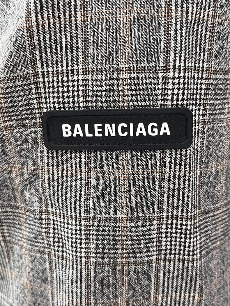 Balenciaga Balenciaga size 36 Plaid single-breasted blazer Size S / US 4 / IT 40 - 3 Thumbnail