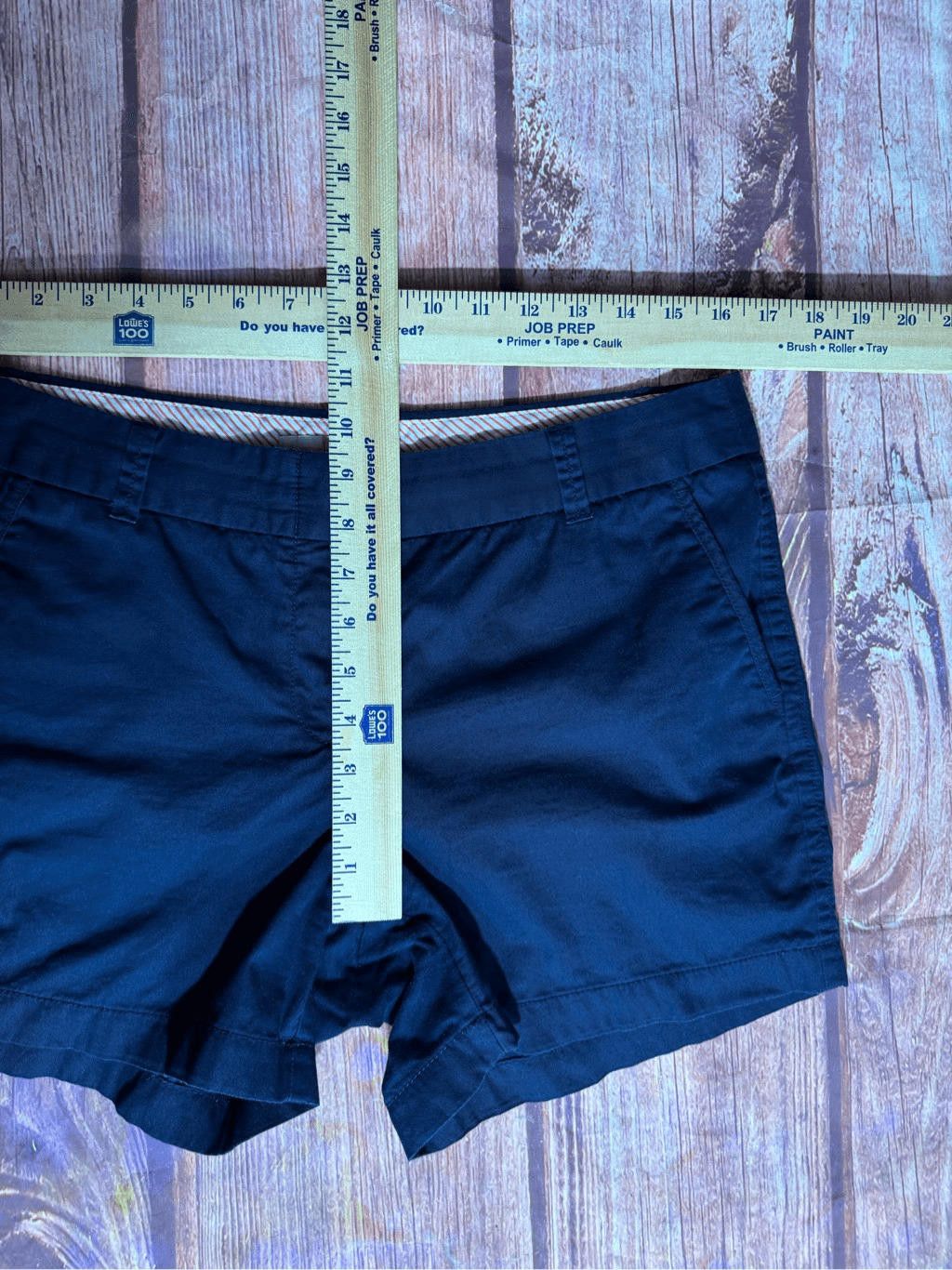J.Crew J.Crew Factory Women's Size 10 Navy Blue Chino Shorts 5" Size 32" / US 10 / IT 46 - 12 Thumbnail