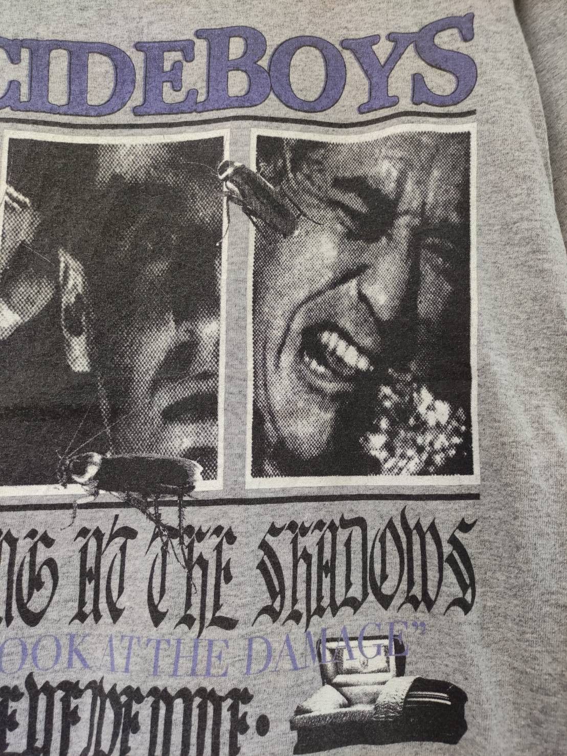 Fuck The Population × G59 Records $uicideboy$ " One Last Look At The Damage " Single Promo Size US XL / EU 56 / 4 - 4 Thumbnail