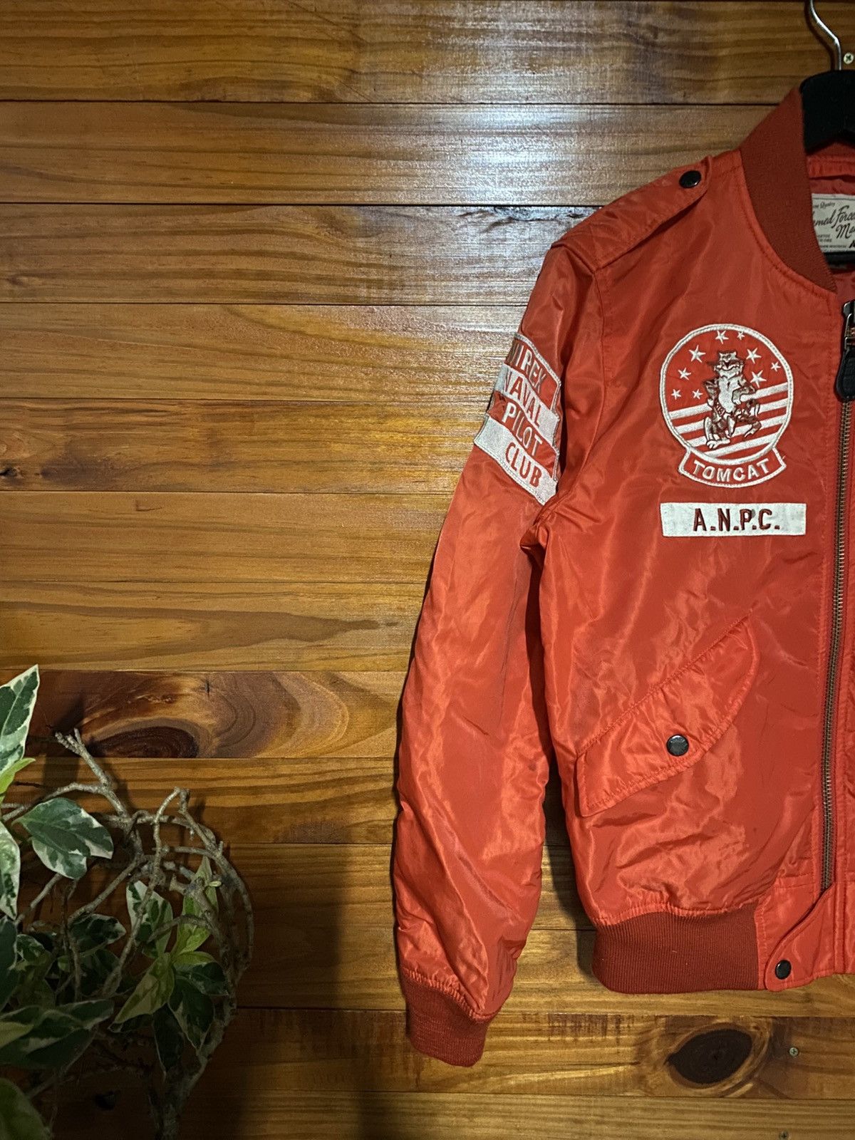 Avirex Avirex Supersonic Flight MA-1 Jacket F14 Tomcat Patch Bomber Size US M / EU 48-50 / 2 - 8 Thumbnail