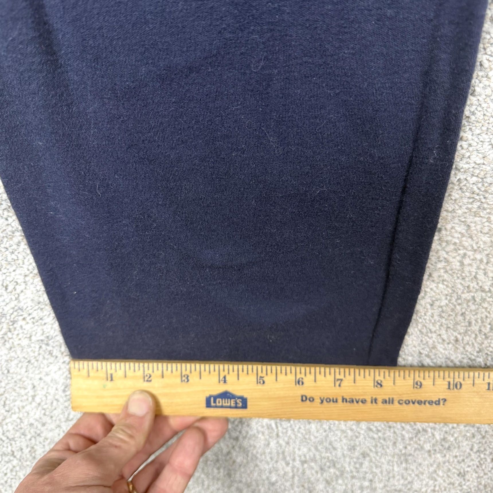 Ralph Lauren Lauren Ralph Lauren Lounge Pants Womens S Navy Knit Elastic Waist Drawstring Embroidered LR Logo Casual Loungewear Size 28" / US 6 / IT 42 - 2 Thumbnail