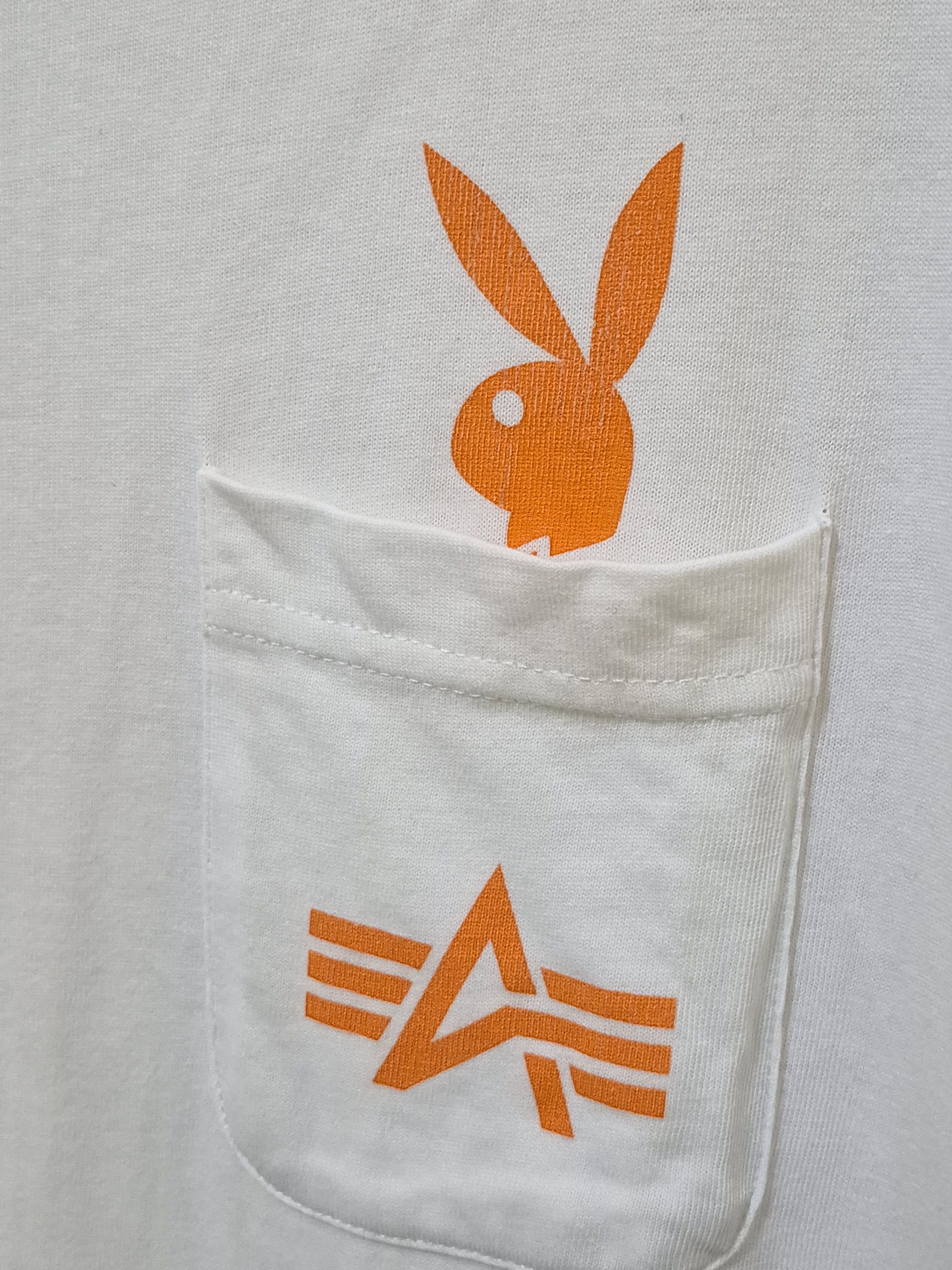 Alpha Industries ALPHA INDUSTRIES x PLAYBOY TEE Size US XL / EU 56 / 4 - 2 Thumbnail