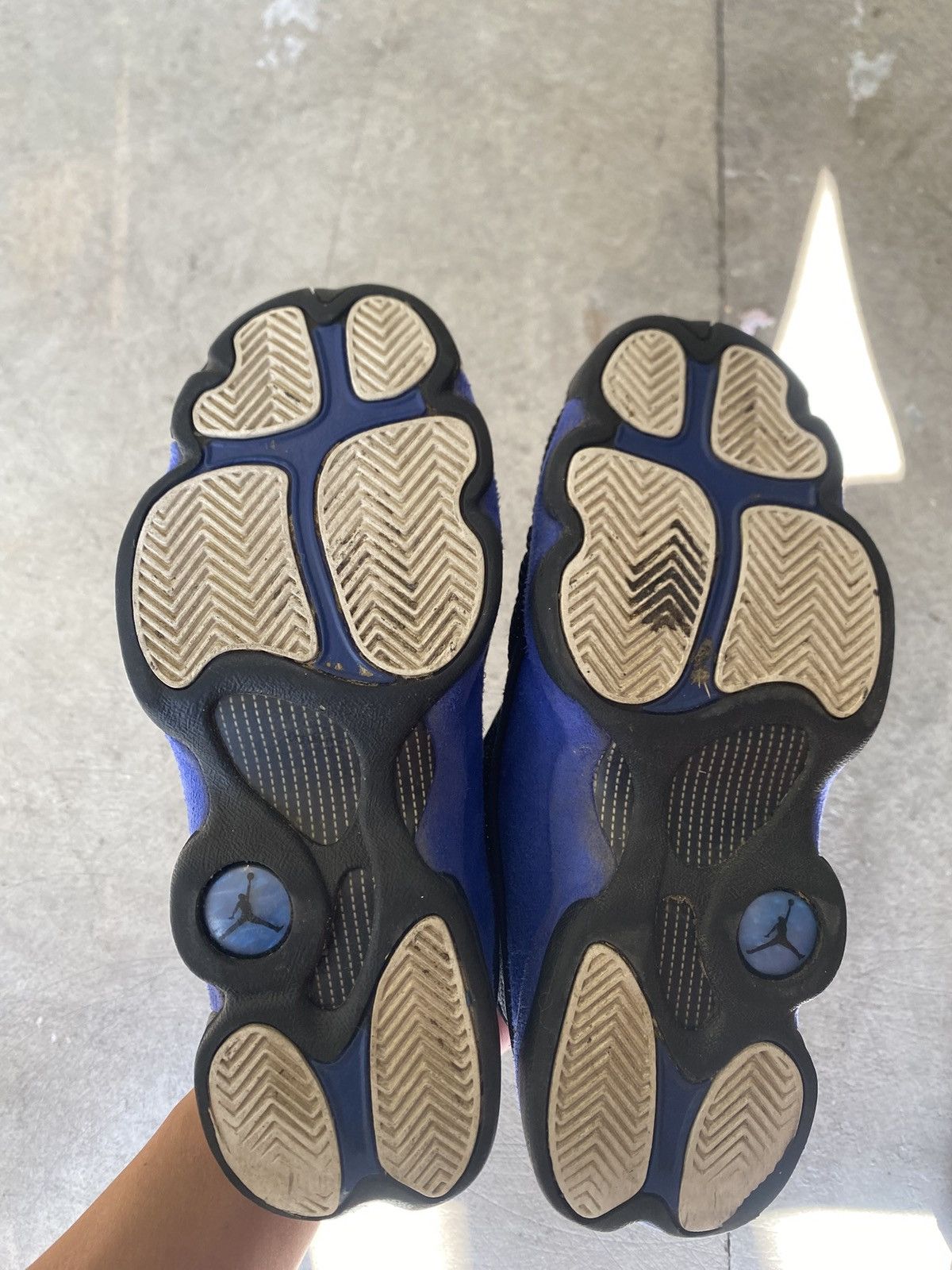 Jordan Brand Jordan 13 Black Hyper Royal Size US 5.5 / EU 38 - 3 Thumbnail
