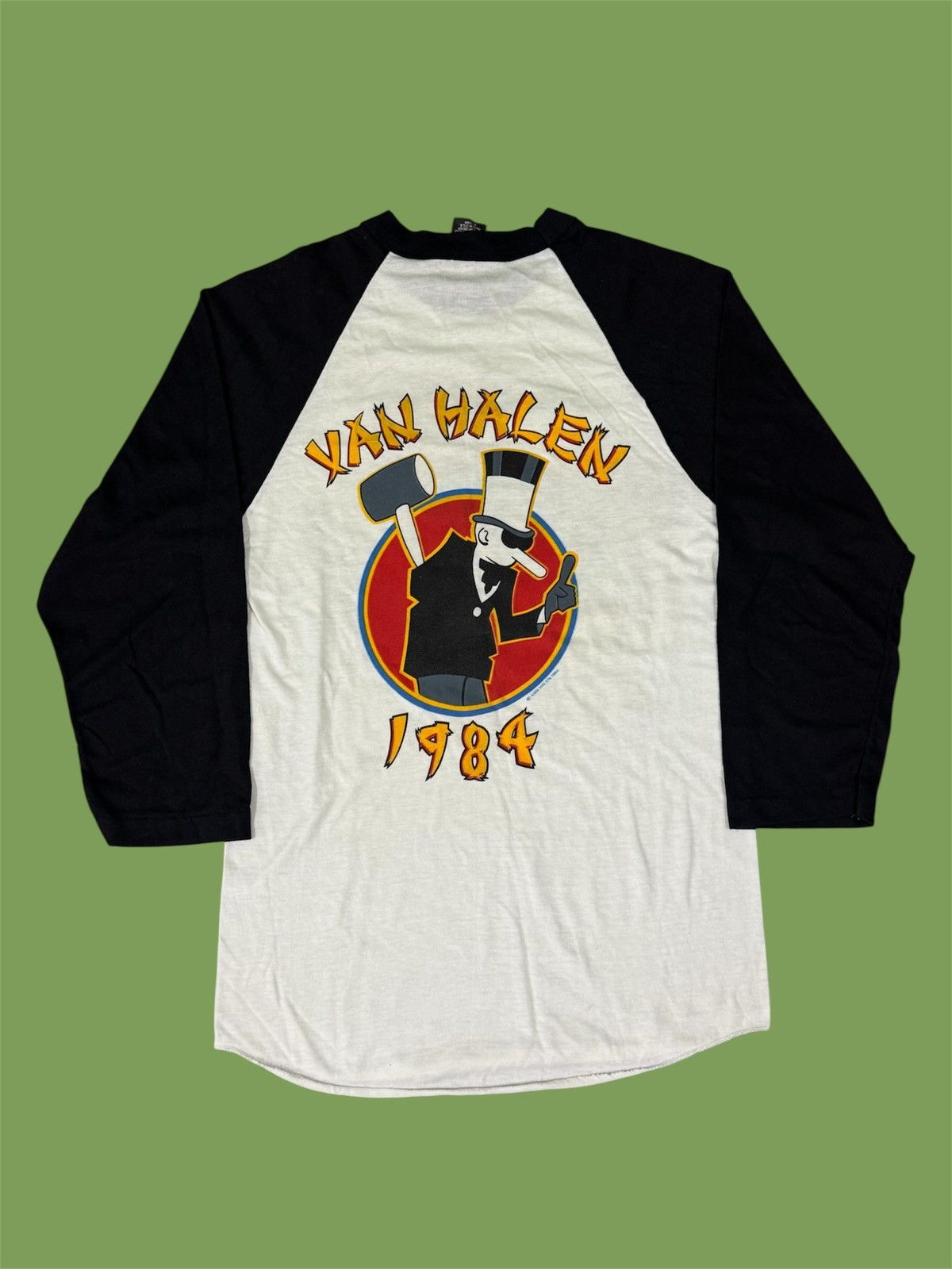 Band Tees VINTAGE VAN HALEN 80s Size US M / EU 48-50 / 2 - 2 Thumbnail
