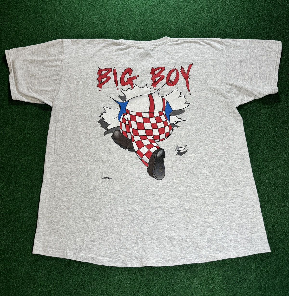 Nutmeg × Vintage Vtg 90s Bob’s Big RARE Nutmeg Mills Fast Food Promo T Shirt Size US XL / EU 56 / 4 - 3 Thumbnail