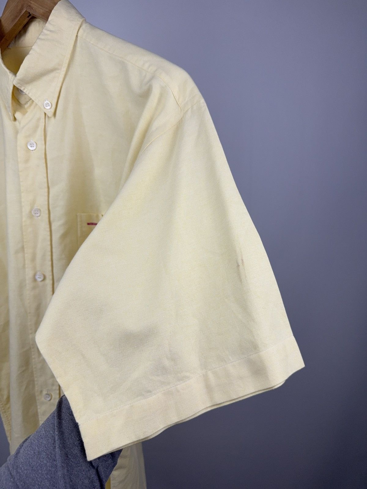 Hugo Boss Vintage 90s Hugo Boss Italy Dog Embroidered Button Shirt 🐾 Size US L / EU 52-54 / 3 - 7 Thumbnail
