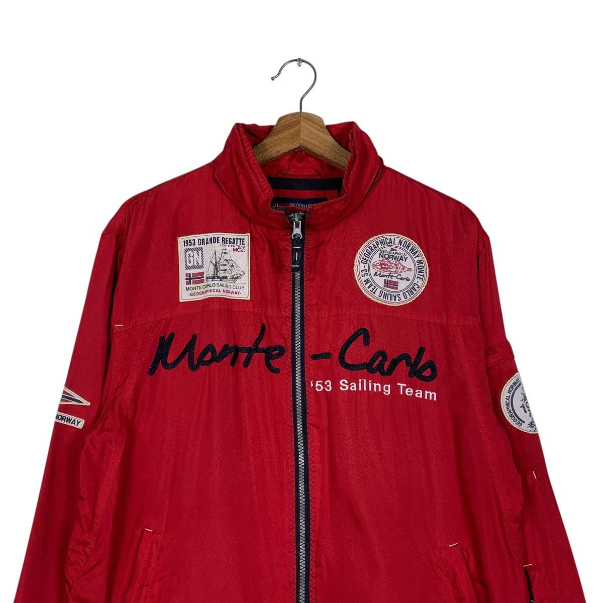 Japanese Brand Monte Carlo Sailing Team Jacket Size US M / EU 48-50 / 2 - 2 Thumbnail