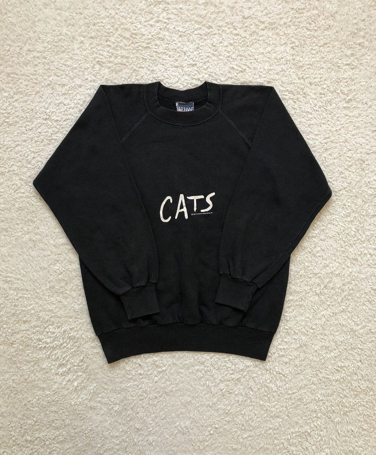 Vintage Sweatshirt Cats Vintage 1981 Rok 80’s Rare Size US M / EU 48-50 / 2 - 1 Thumbnail