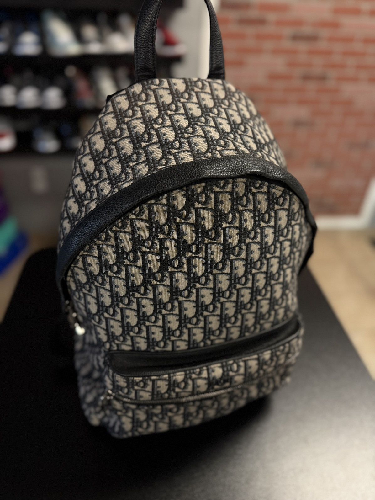 Dior Dior Oblique Pattern Backpack 100% Authentic 🧼 Size ONE SIZE - 10 Thumbnail