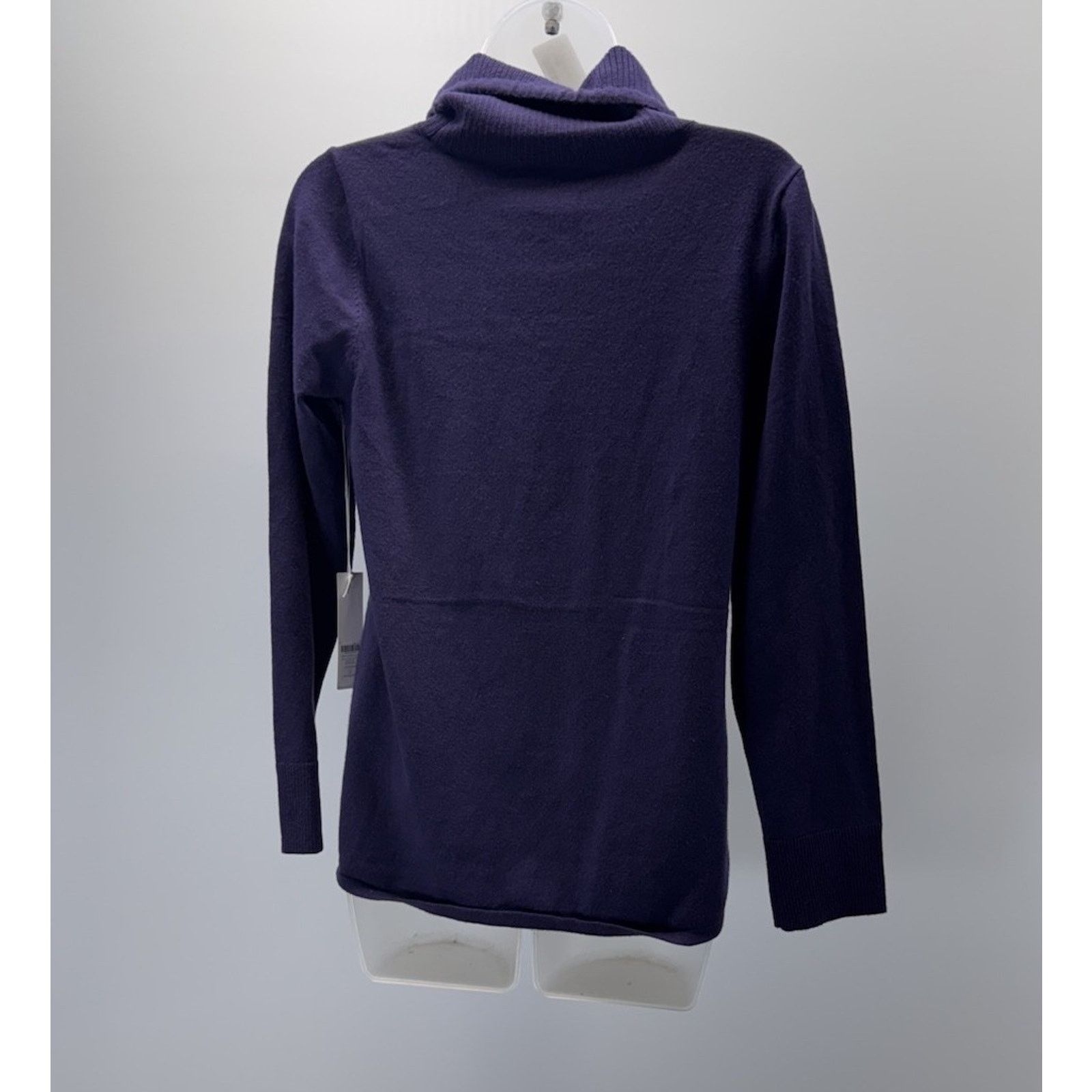 Chicos Chicos Zenergy Cowl Sweater Dewberry Women’s Size 0/S Size S / US 4 / IT 40 - 2 Thumbnail