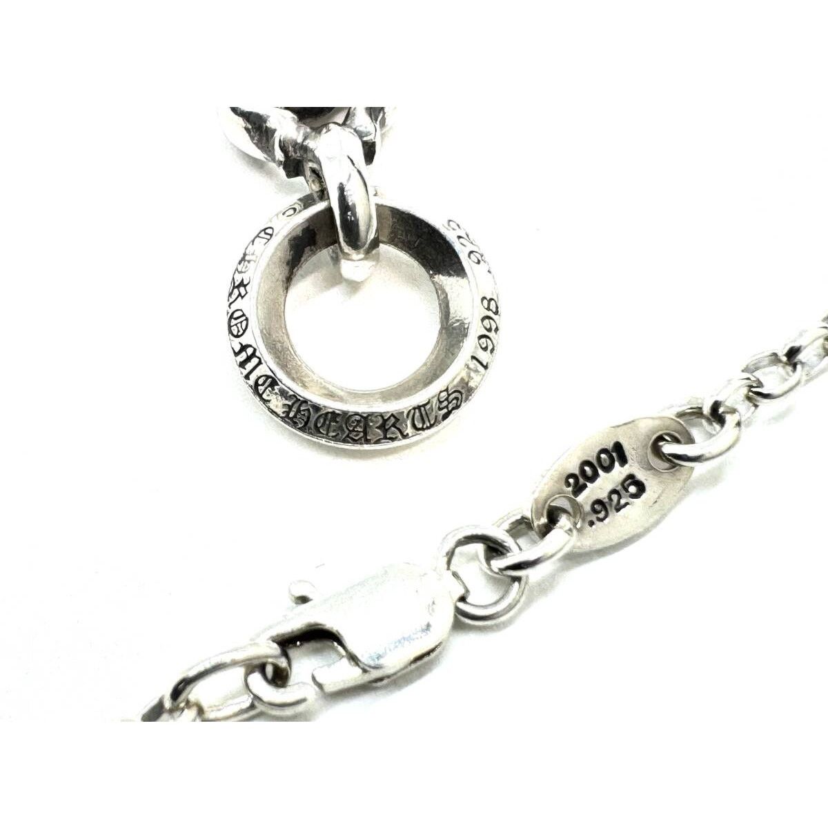 Chrome Hearts Chrome Hearts Dagger Charm Roll Chain 925 Silver Size ONE SIZE - 3 Thumbnail