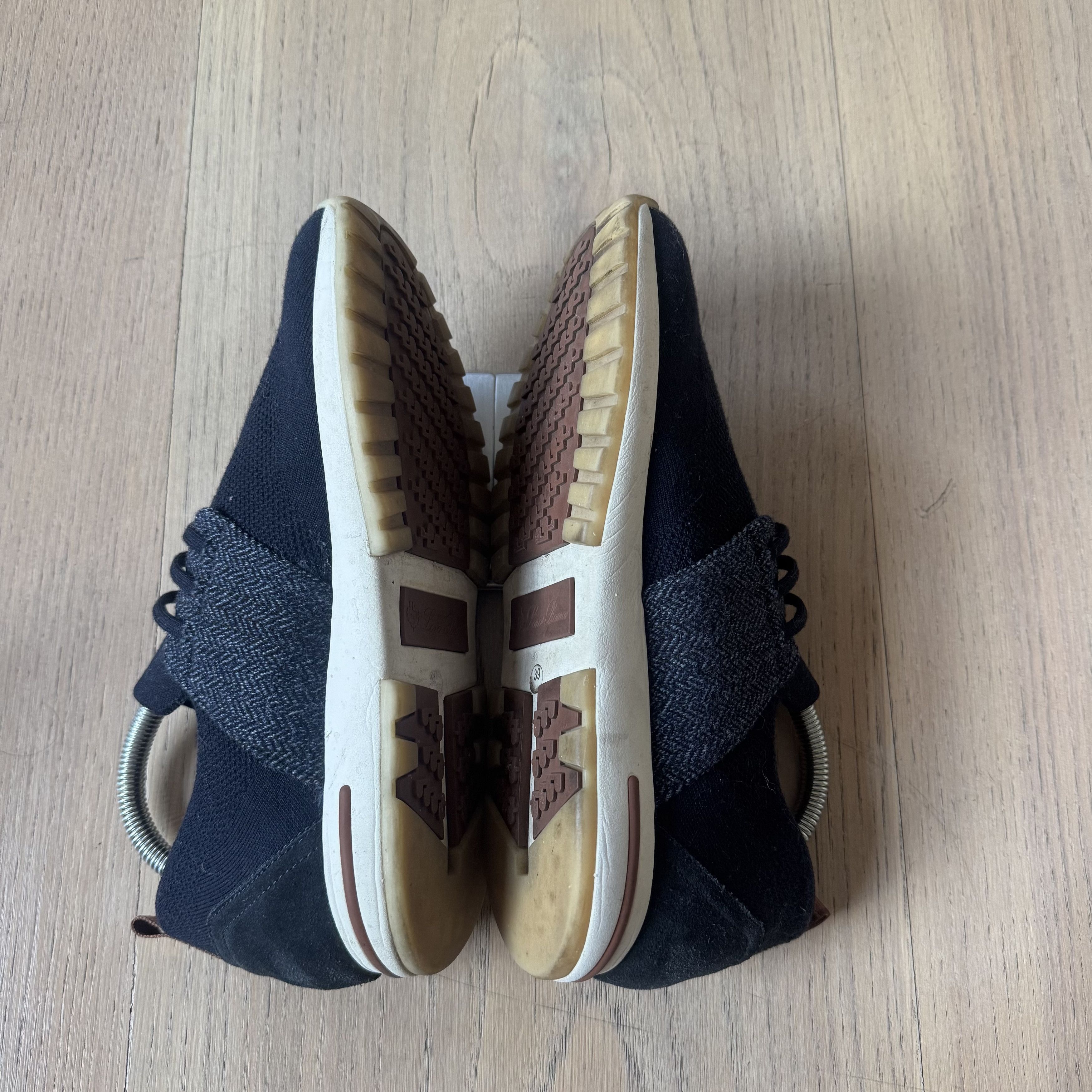 Loro Piana Loro Piana - 360 LP Flexy Walk Trainers - Navy Size US 7 / EU 40 - 5 Thumbnail