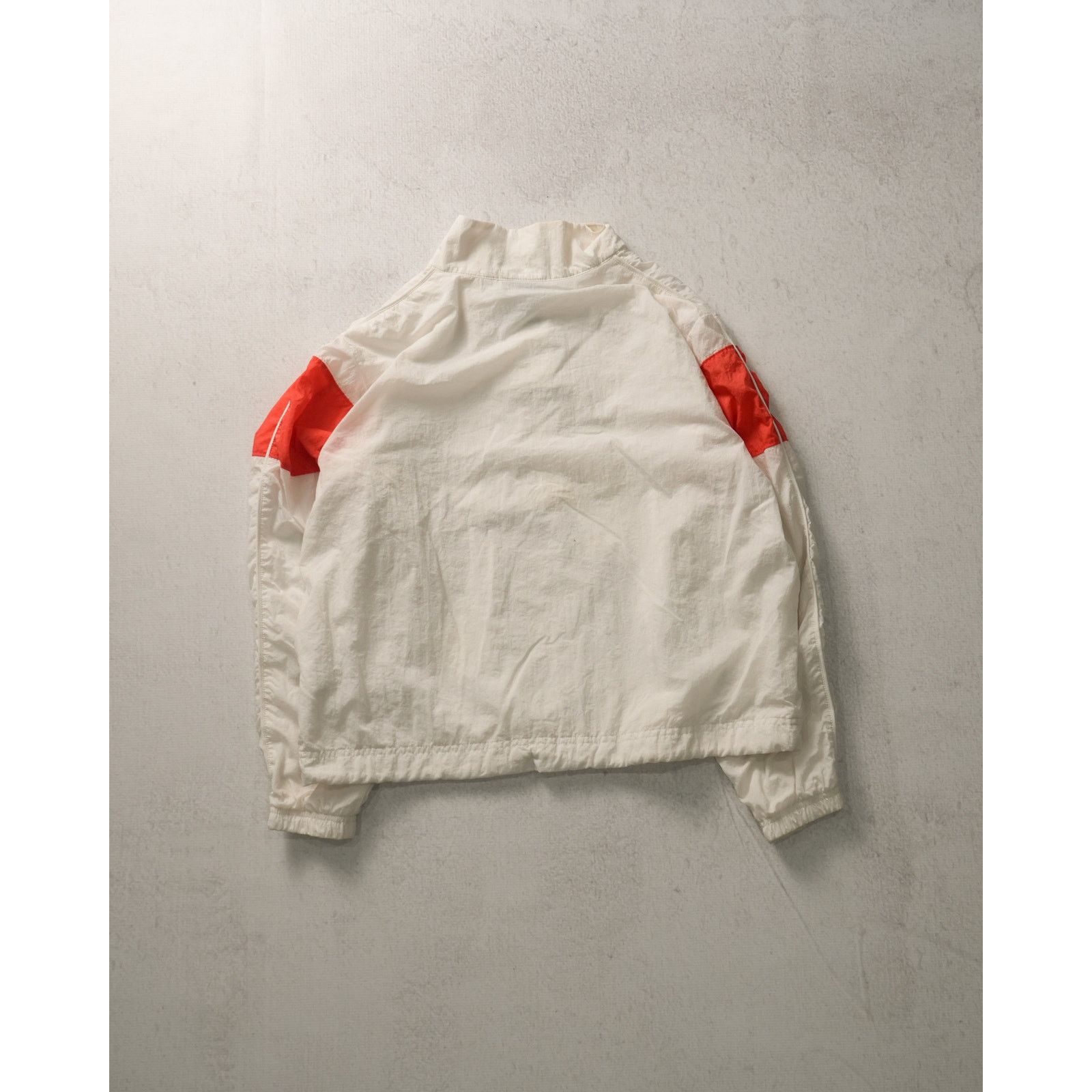 Nike Vintage 90s Nike White 1/2 Zip Windbreaker - Women's XS Size XS / US 0-2 / IT 36-38 - 2 Thumbnail