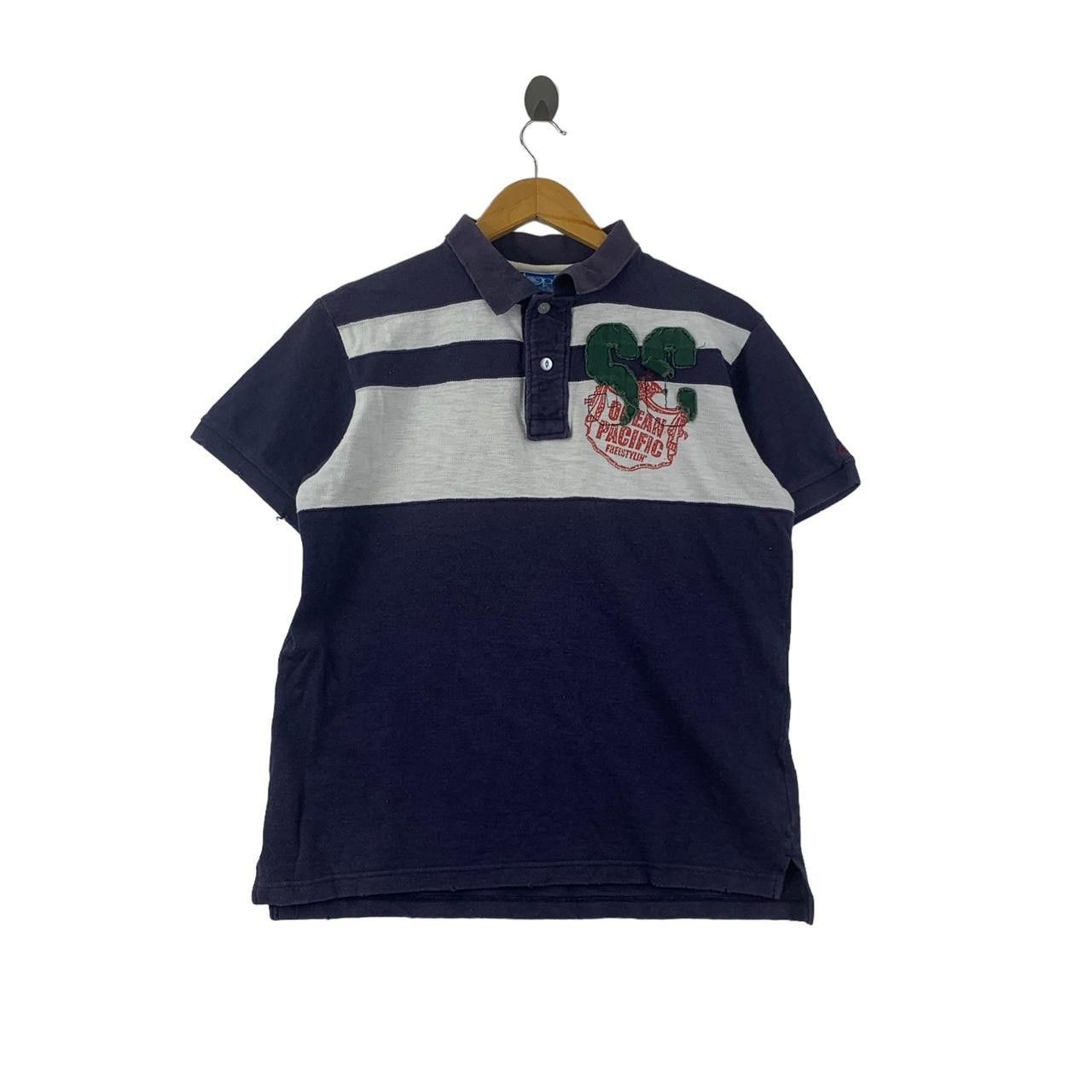 Ocean Pacific Vintage OCEAN PACIFIC SUNWEAR Crest Polo Tee Shirt Top Size US L / EU 52-54 / 3 - 1 Thumbnail