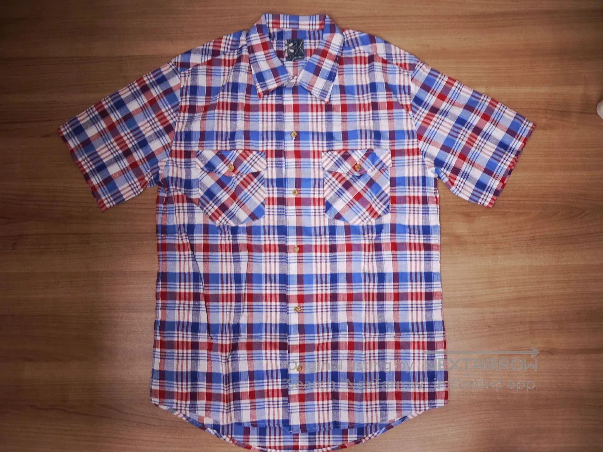 Visvim VISVIM ICT Rust Belt Shirt Blue Check. Size US XXL / EU 58 / 5 - 1 Thumbnail