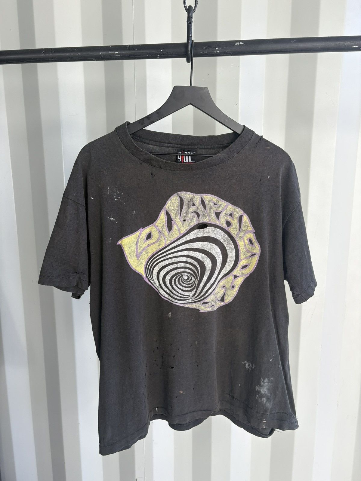 Band Tees Thrashed Lollapalooza 92 Faded Distressed ERD Grunge WCC Size US XL / EU 56 / 4 - 1 Thumbnail