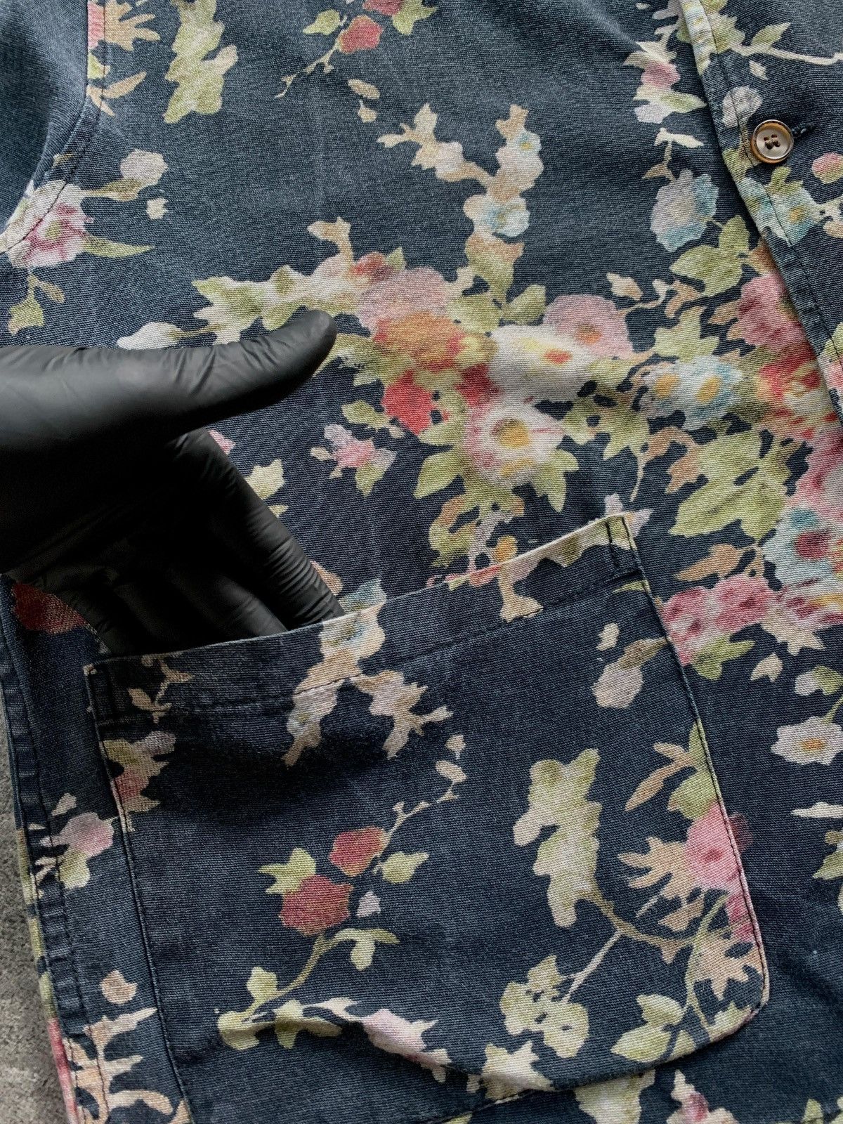 Our Legacy FREE TAX! Elder Floral Open Collar Shirt Size US M / EU 48-50 / 2 - 5 Thumbnail