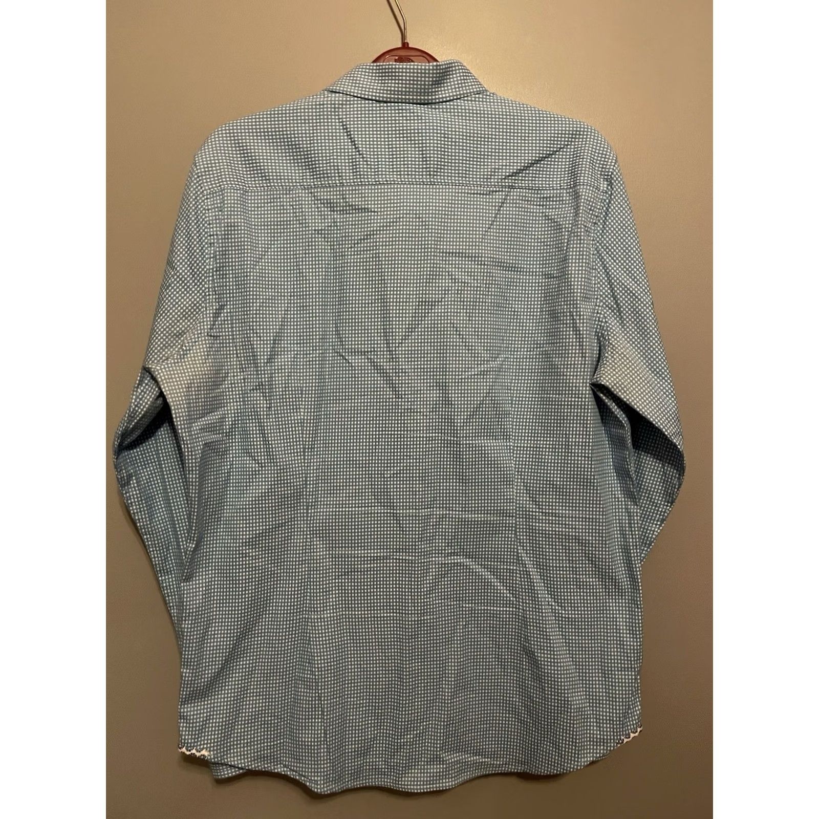 Robert Graham Robert Graham Shirt Mens XL Modern Americana Button Up Blue White Preppy (D359) | Classic Pattern Size US XL / EU 56 / 4 - 6 Thumbnail