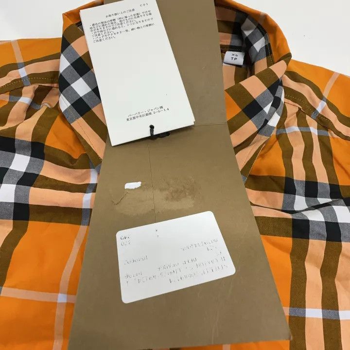 Burberry Burberry Burberry Short Sleeve Plaid Cotton Shirt-2507 Size US XS / EU 42 / 0 - 4 Thumbnail