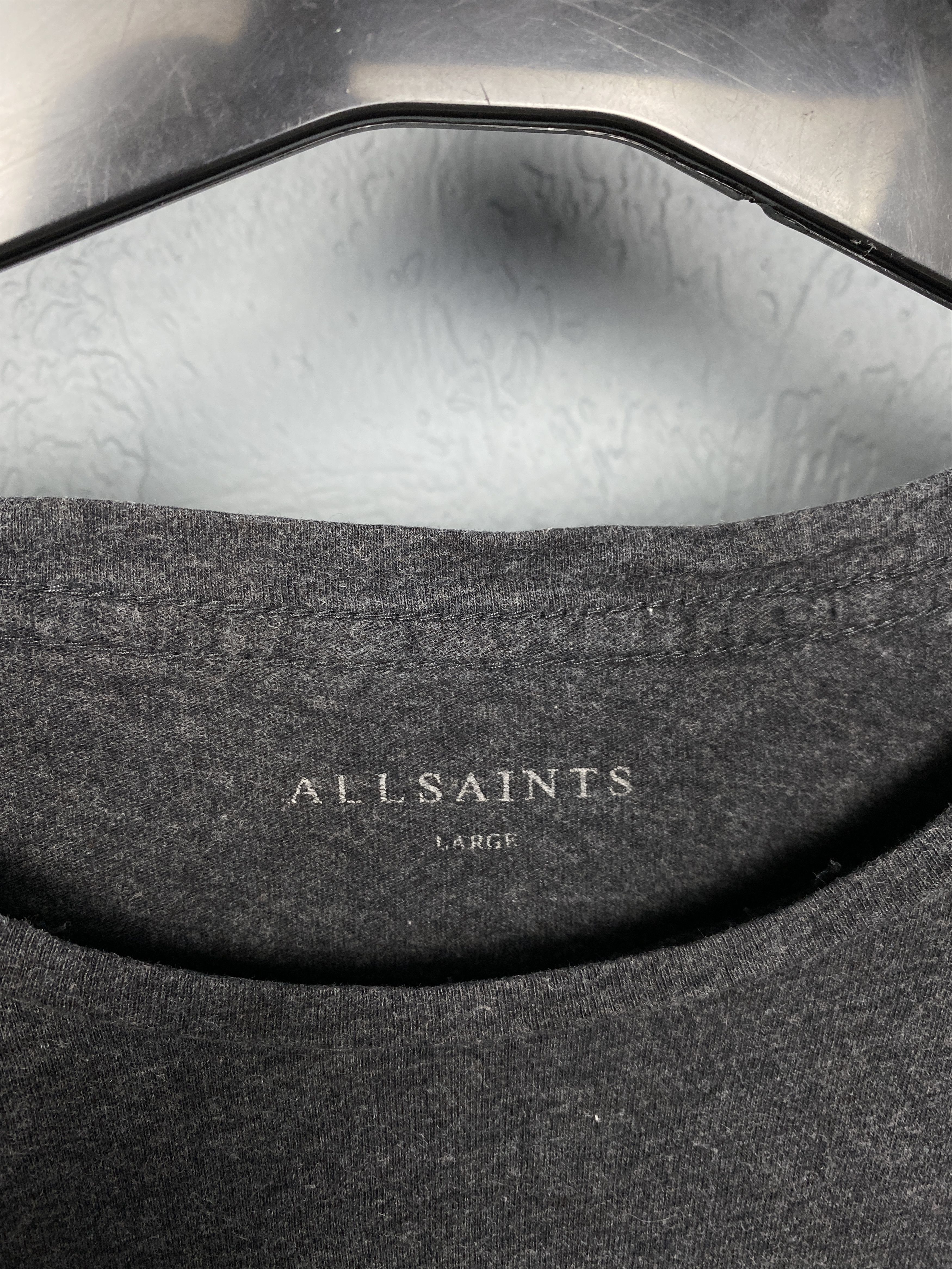 Allsaints Allsaints Brace Mens Crew Neck Long Sleeve T-Shirt Tee Size US L / EU 52-54 / 3 - 4 Thumbnail